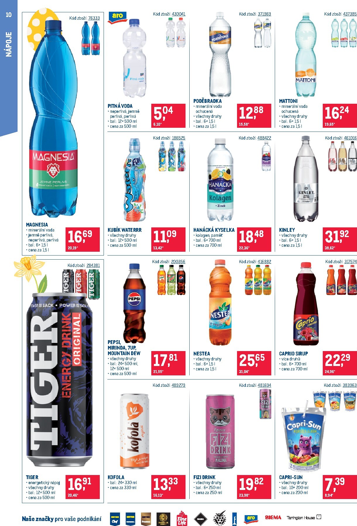 makro - Makro - Maloobchod - Distribuce leták platný od úterý 24.03.2026 do pondělí 06.04.2026 - page: 10