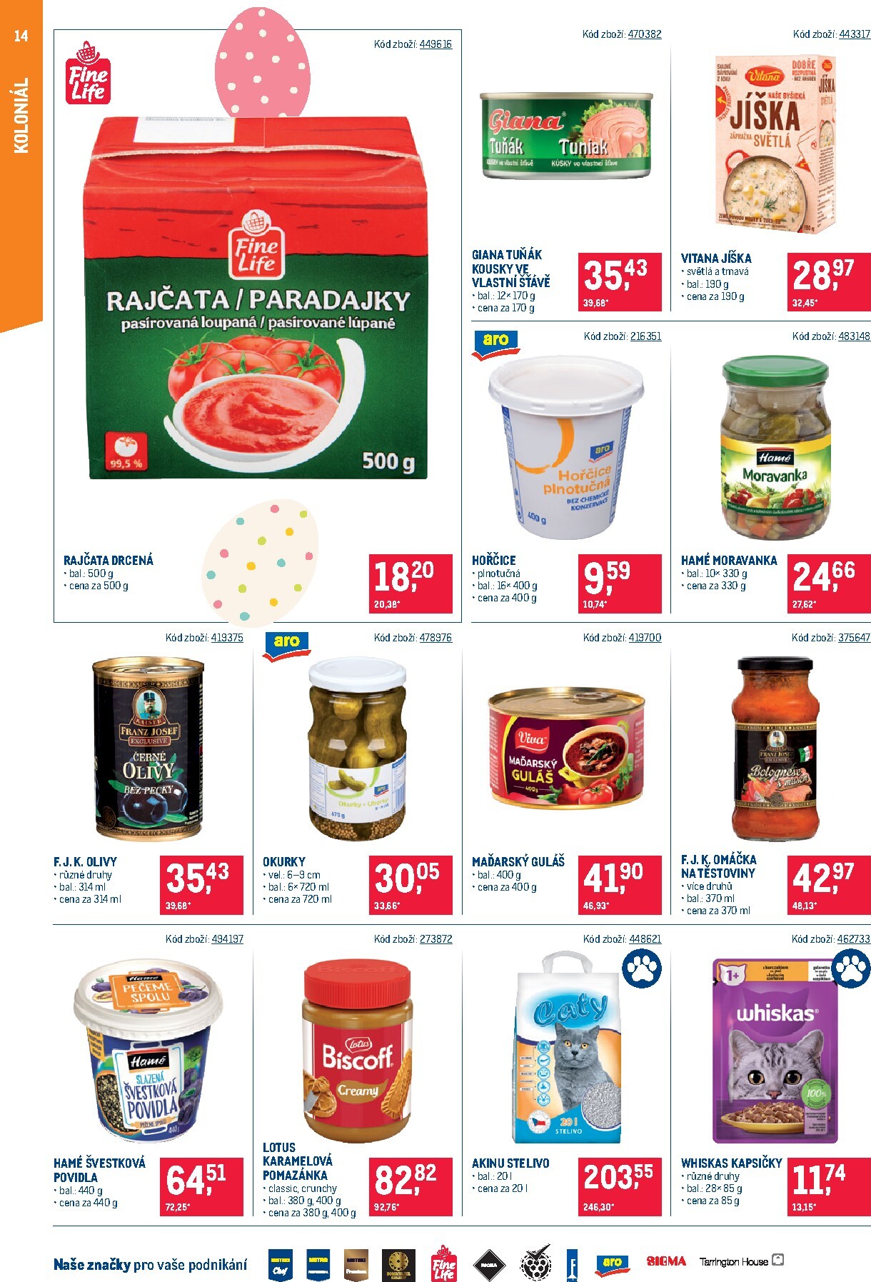 makro - Makro - Maloobchod - Distribuce leták platný od úterý 24.03.2026 do pondělí 06.04.2026 - page: 14