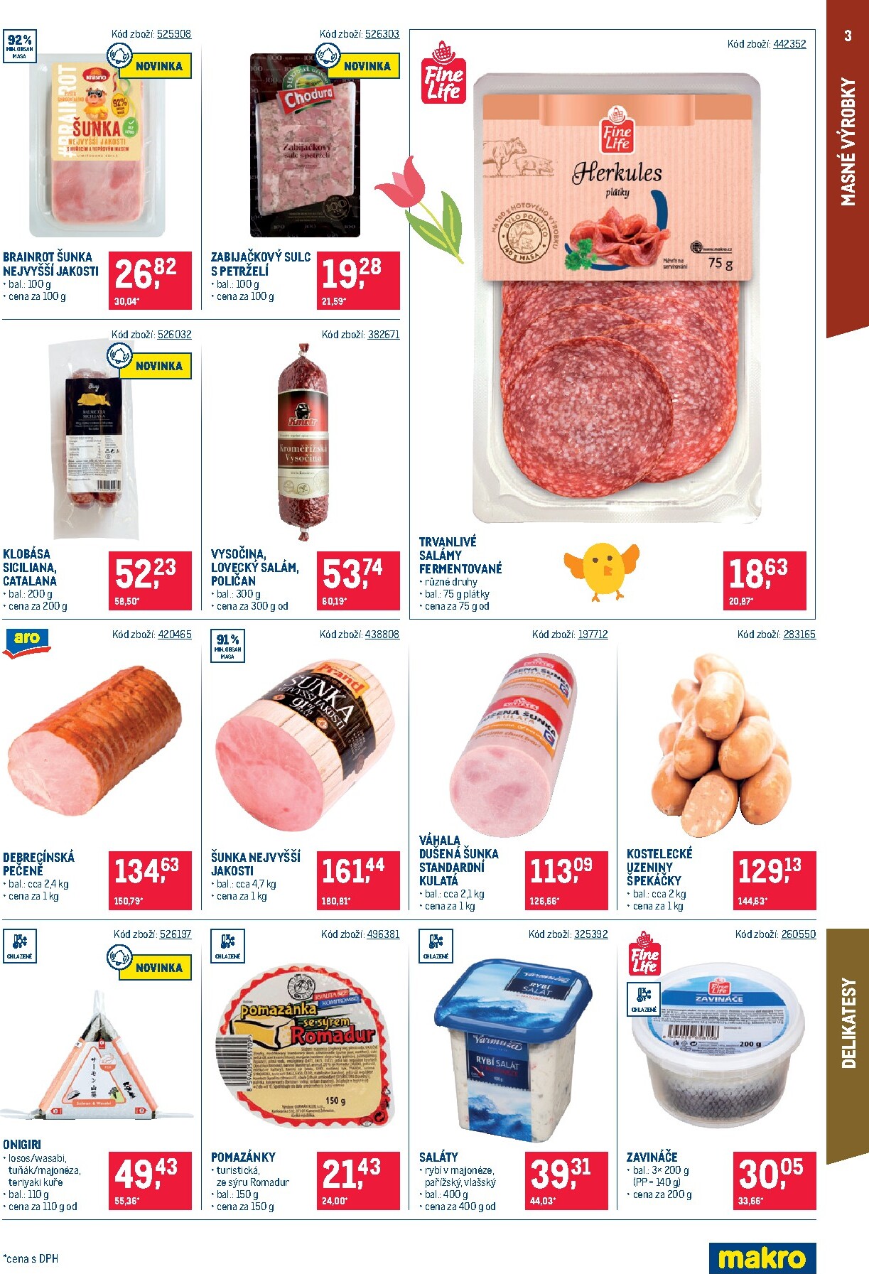 makro - Makro - Maloobchod - Distribuce leták platný od úterý 24.03.2026 do pondělí 06.04.2026 - page: 3