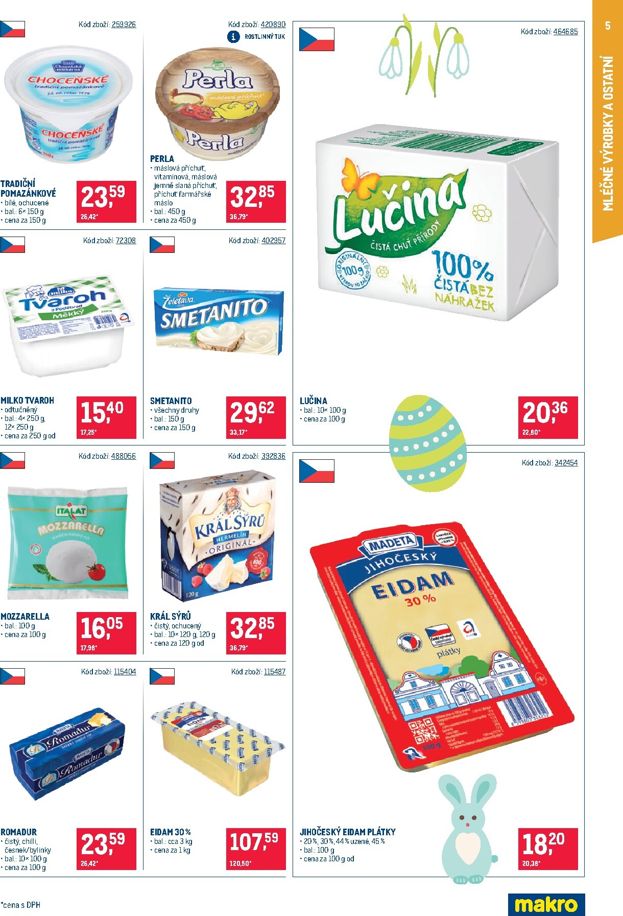 makro - Makro - Maloobchod - Distribuce leták platný od úterý 24.03.2026 do pondělí 06.04.2026 - page: 5