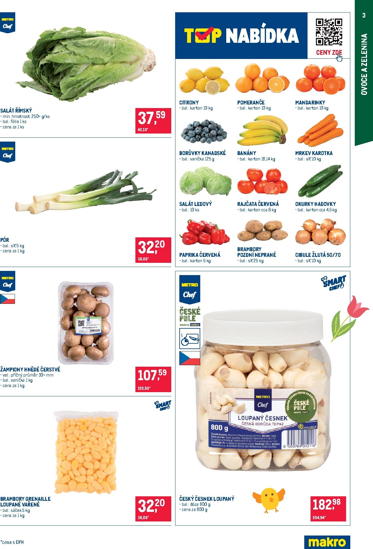 makro - Makro - Gastronomie - Distribuce leták platný od úterý 24.03.2026 do pondělí 06.04.2026 - page: 3