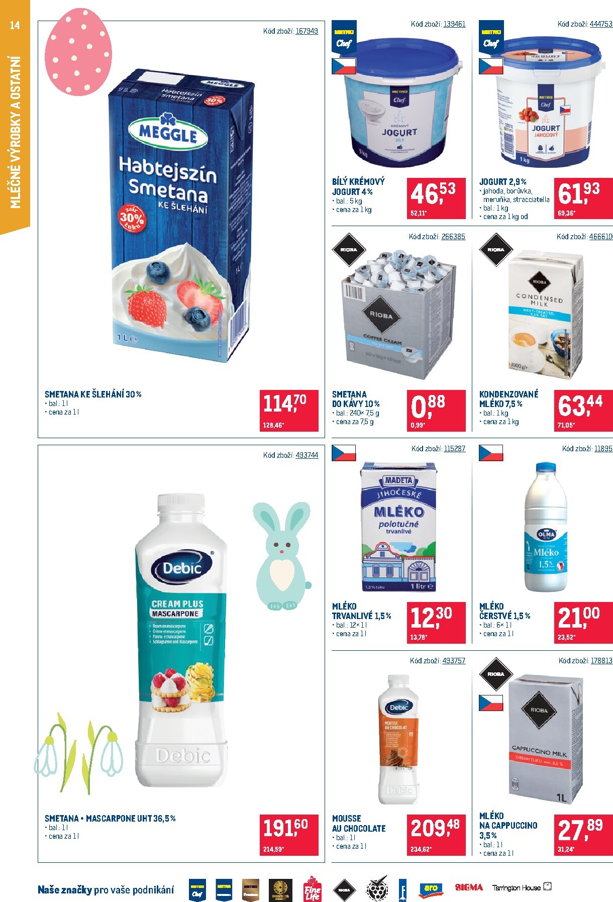 makro - Makro - Gastronomie - Distribuce leták platný od úterý 24.03.2026 do pondělí 06.04.2026 - page: 14