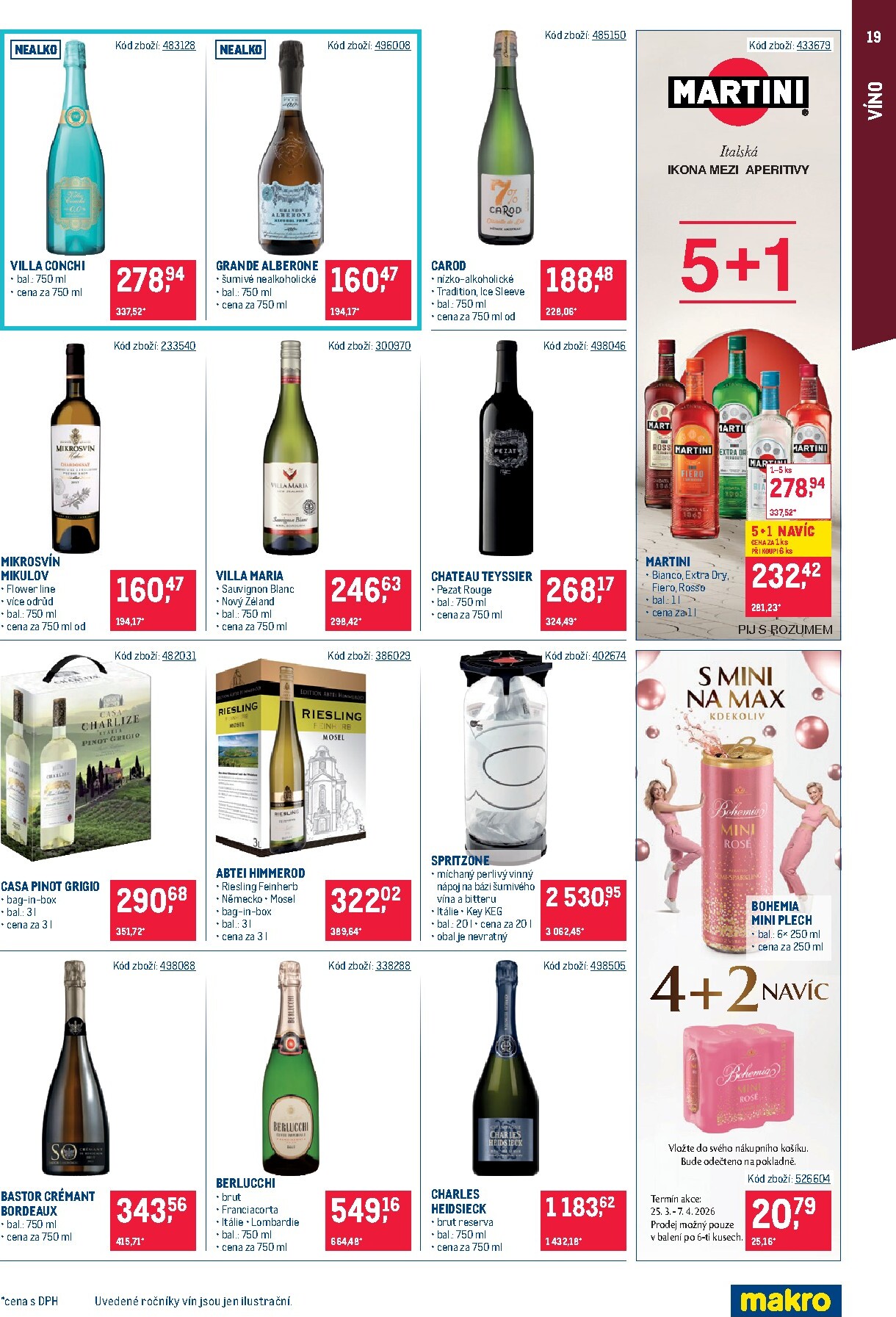 makro - Makro - Gastronomie - Distribuce leták platný od úterý 24.03.2026 do pondělí 06.04.2026 - page: 19