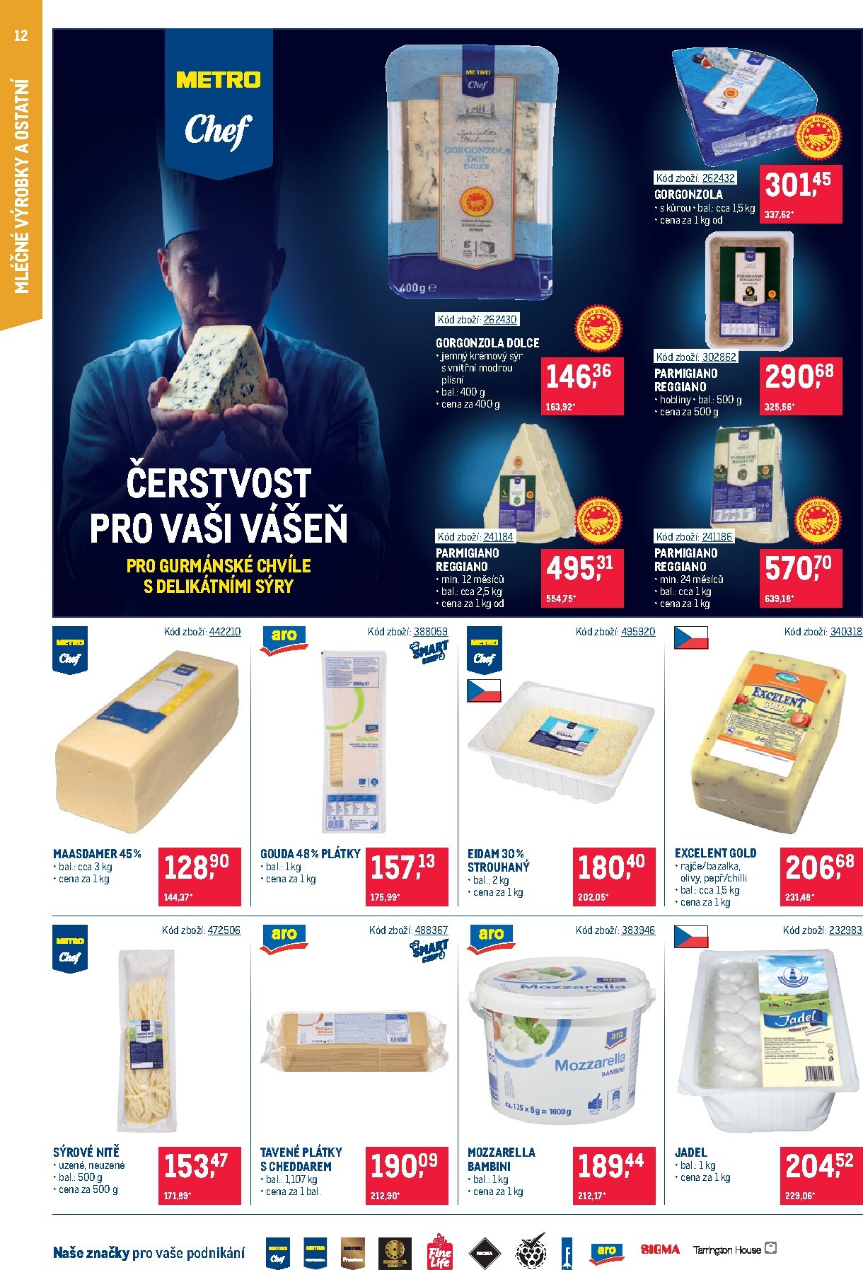 makro - Makro - Gastronomie - Distribuce leták platný od úterý 24.03.2026 do pondělí 06.04.2026 - page: 12