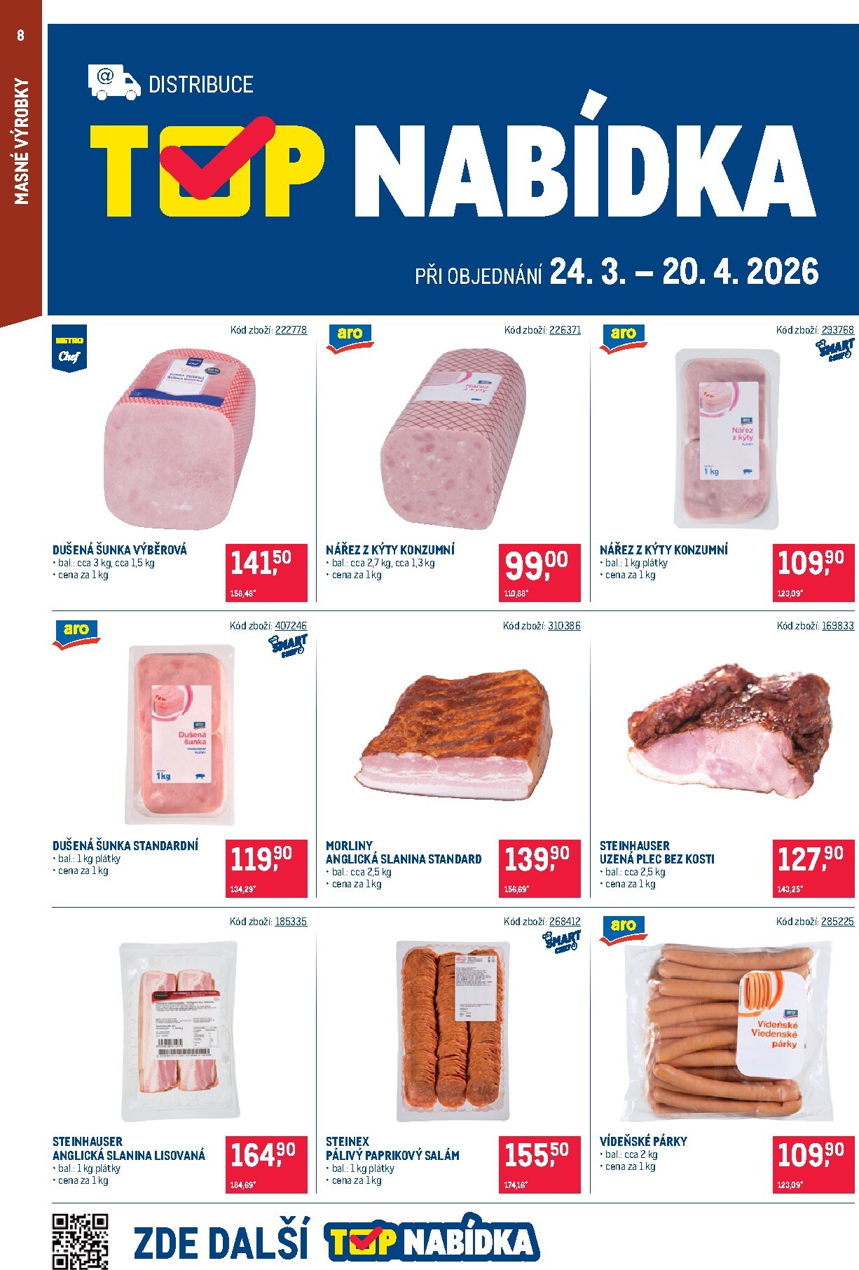 makro - Makro - Gastronomie - Distribuce leták platný od úterý 24.03.2026 do pondělí 06.04.2026 - page: 8