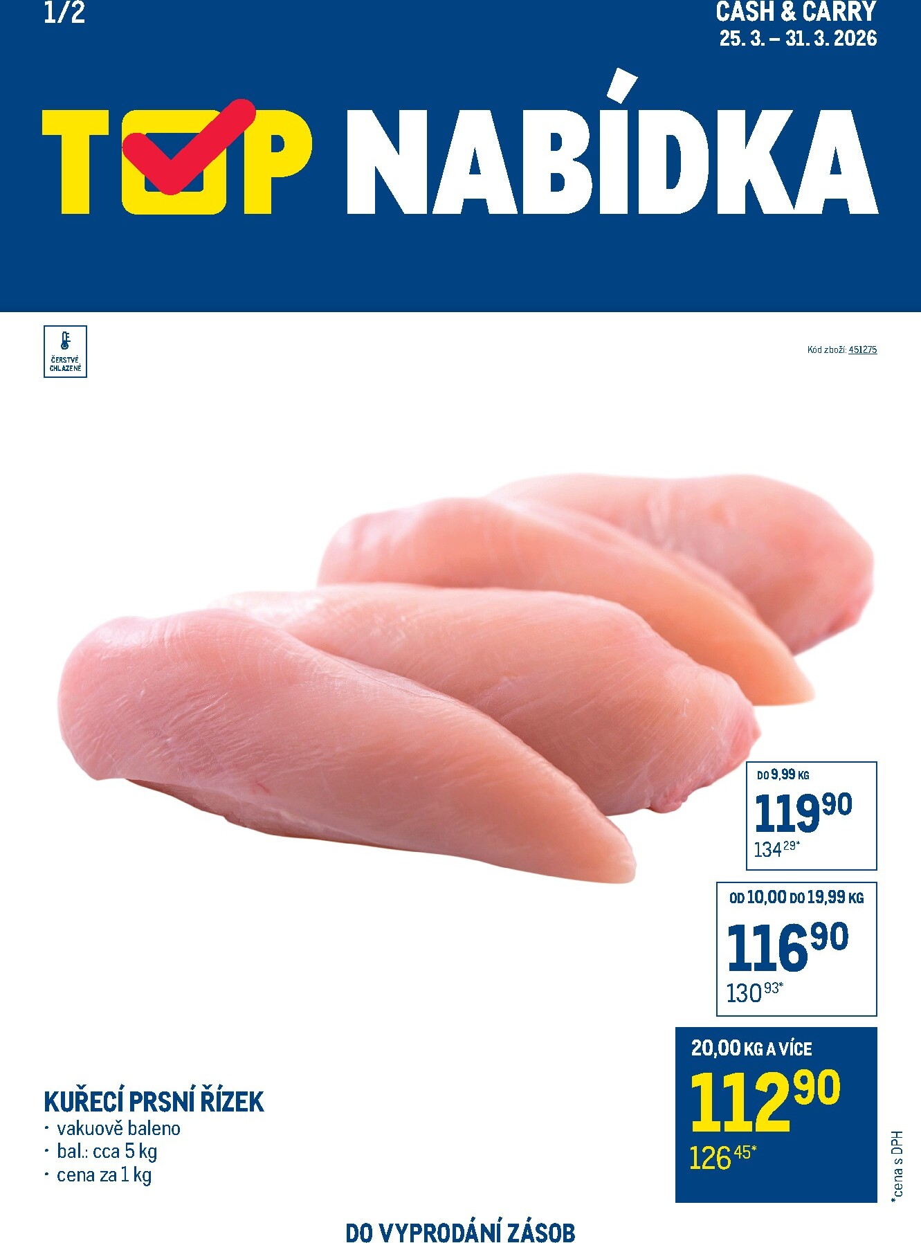 makro - Makro - TOP maso leták platný od středy 25.03.2026 do úterý 31.03.2026
