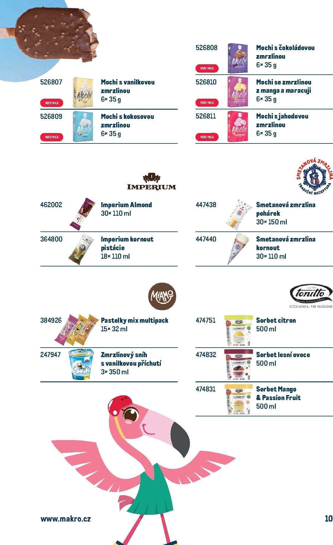 makro - Aktuální Makro - Doba zmrzlinová leták platný od středy 11.03.2026 do úterý 22.09.2026 - page: 10