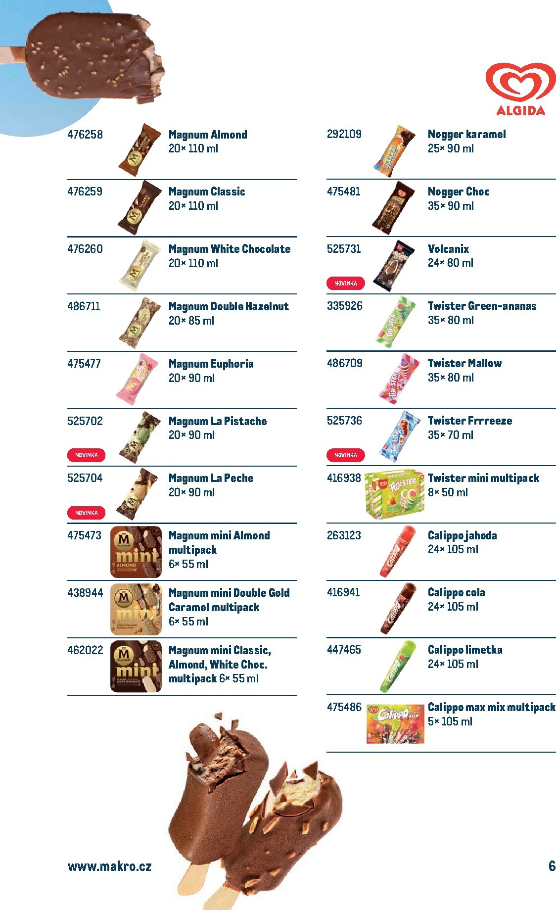 makro - Aktuální Makro - Doba zmrzlinová leták platný od středy 11.03.2026 do úterý 22.09.2026 - page: 6