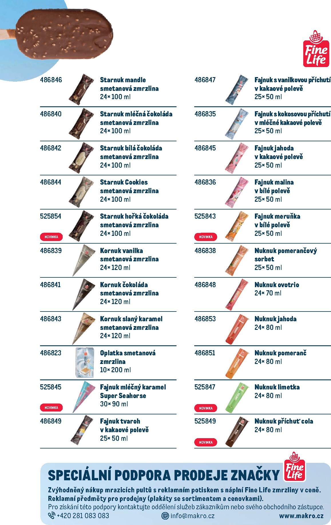 makro - Aktuální Makro - Doba zmrzlinová leták platný od středy 11.03.2026 do úterý 22.09.2026 - page: 4