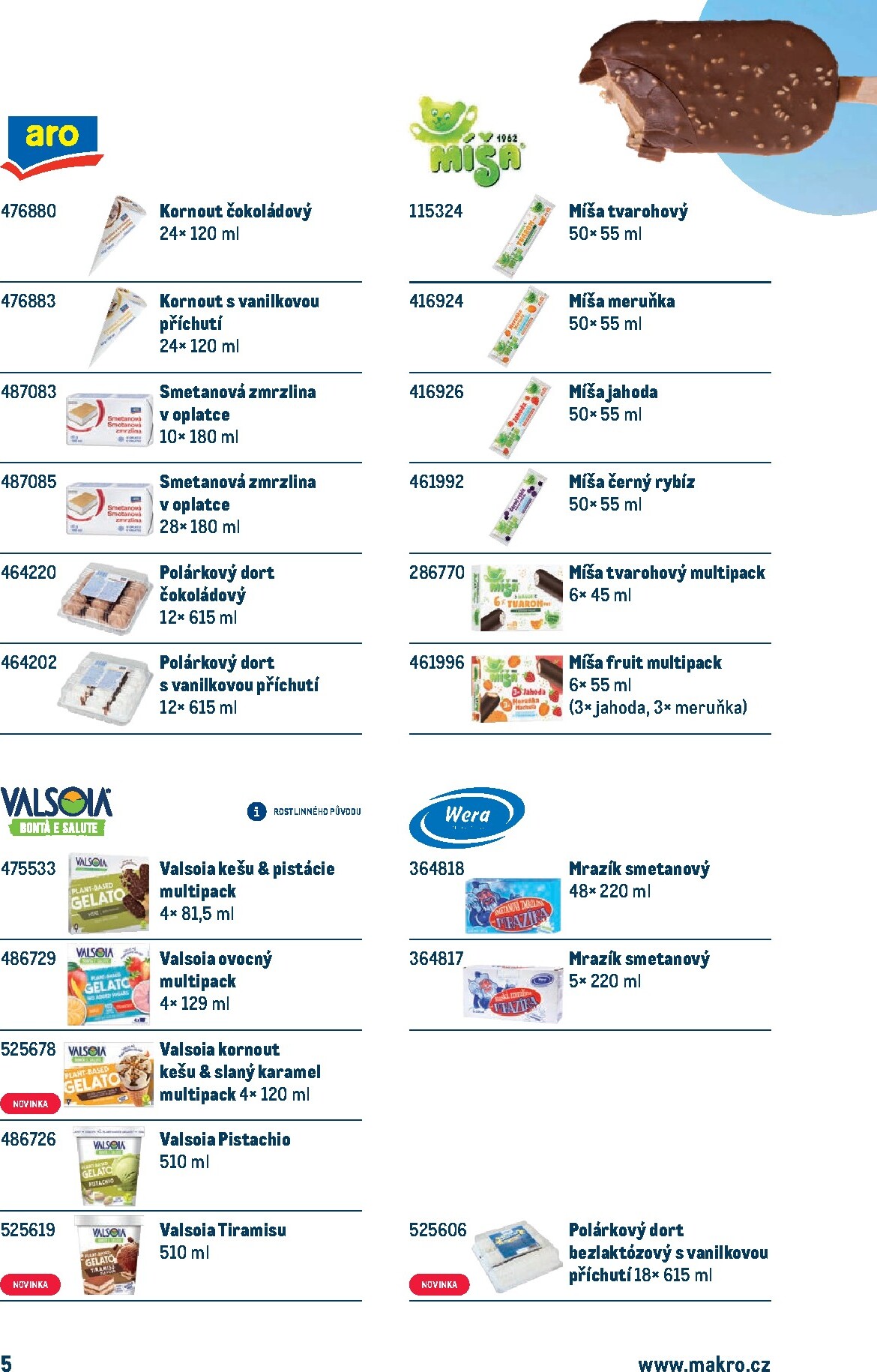 makro - Aktuální Makro - Doba zmrzlinová leták platný od středy 11.03.2026 do úterý 22.09.2026 - page: 5