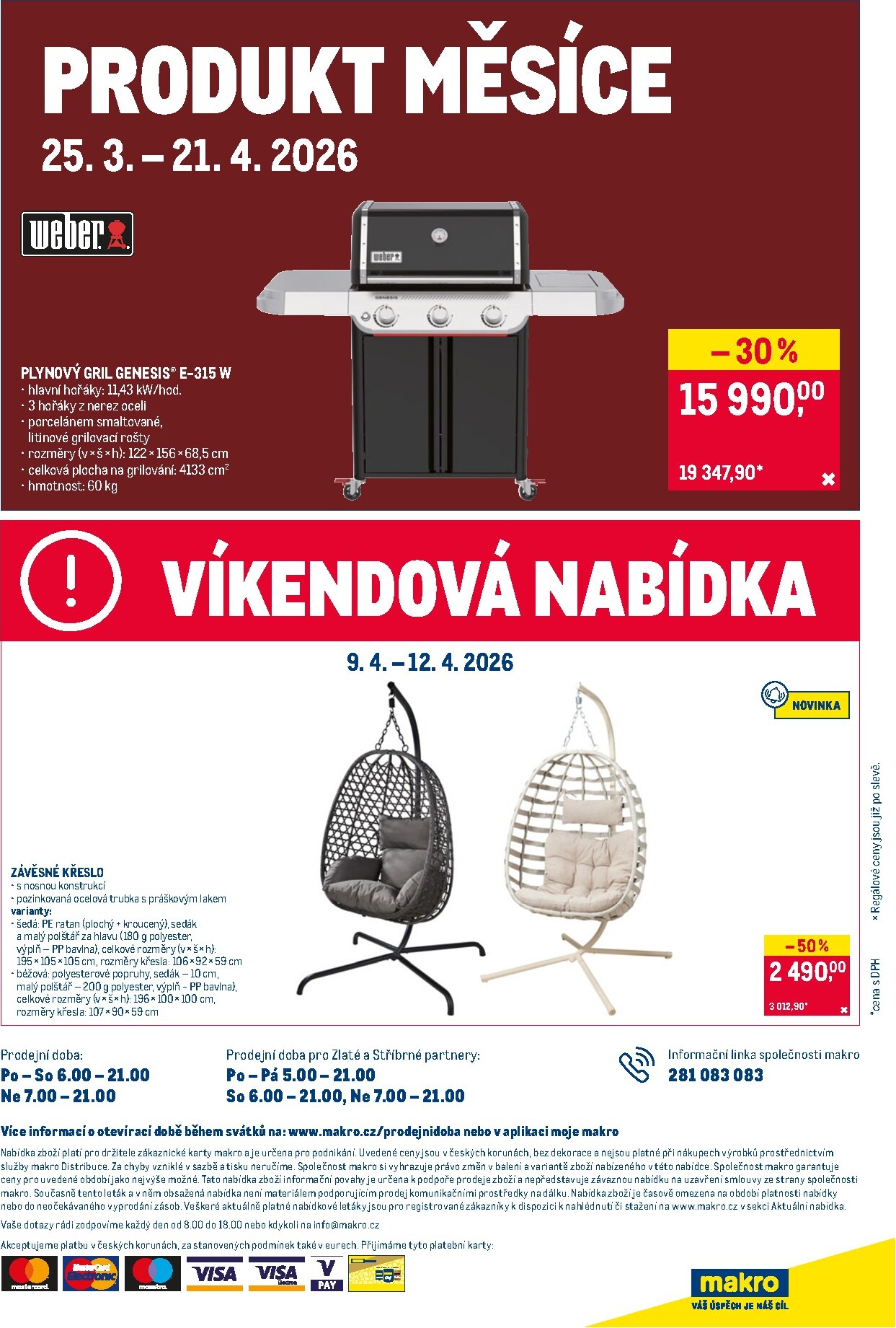makro - Aktuální Makro - Nepotravinové zboží leták platný od středy 08.04.2026 do úterý 21.04.2026 - page: 11
