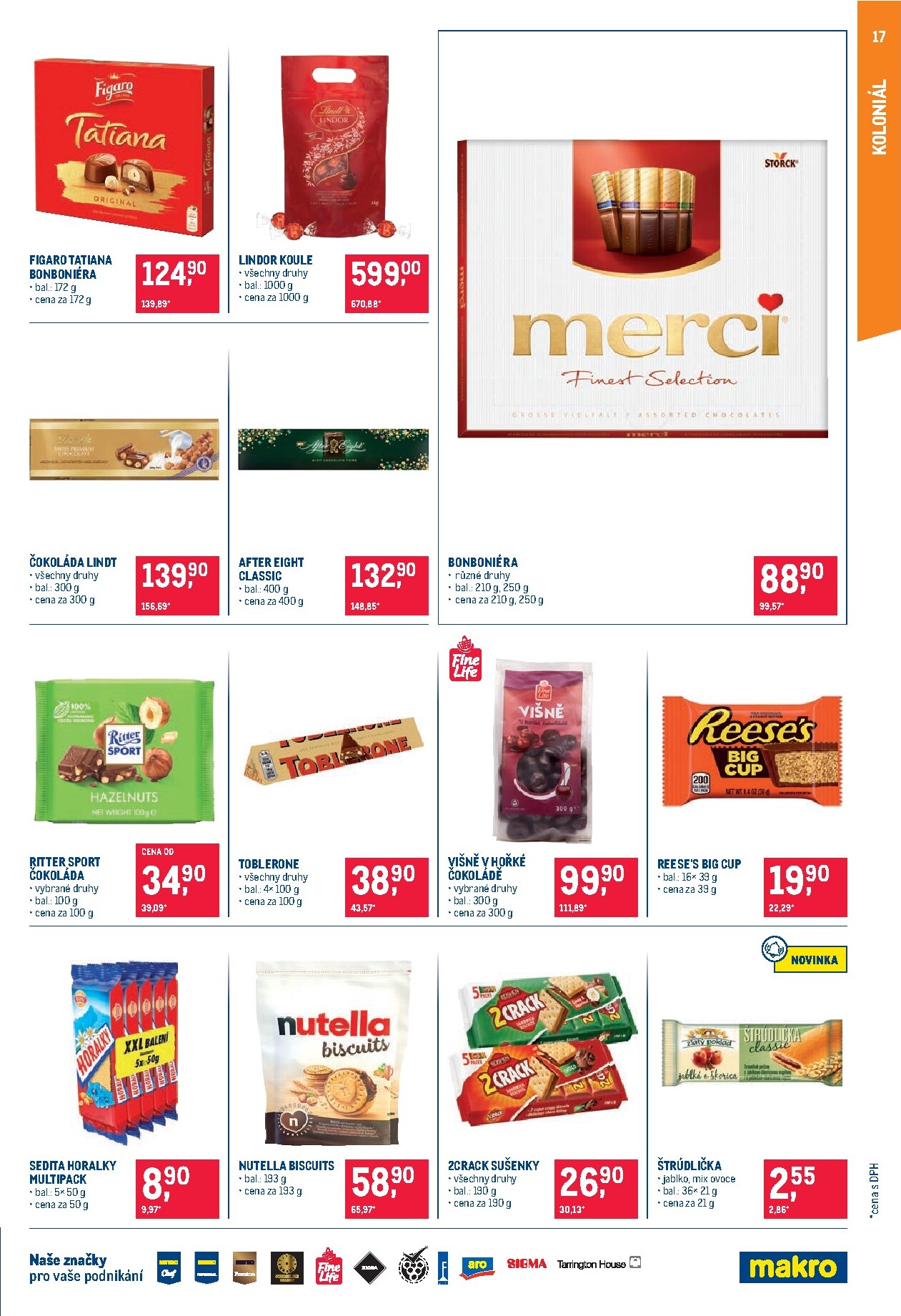 makro - Aktuální Makro - Pro milovníky jídla leták platný od středy 08.04.2026 do úterý 21.04.2026 - page: 17