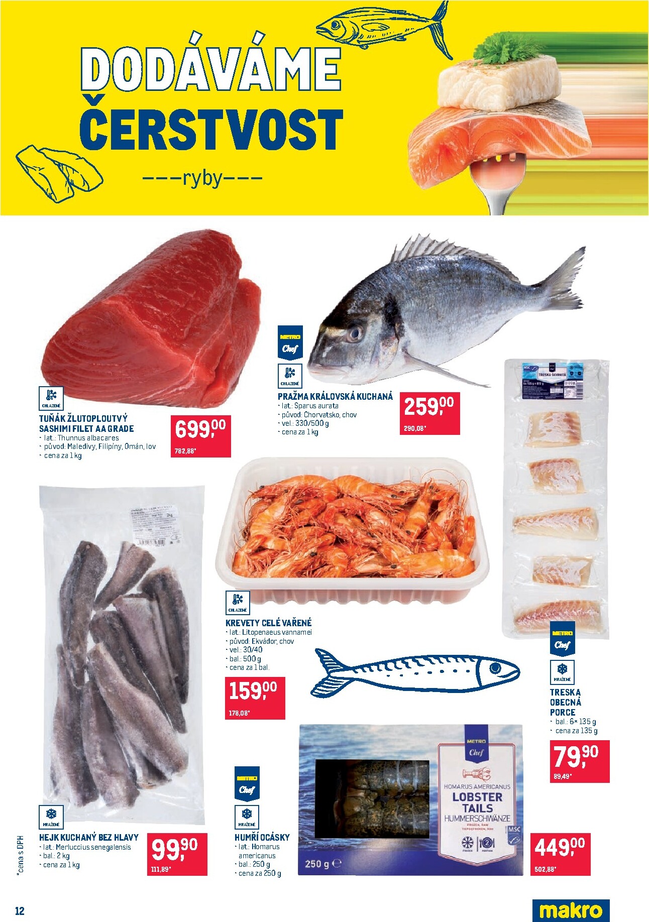 makro - Aktuální Makro - Pro milovníky jídla leták platný od středy 08.04.2026 do úterý 21.04.2026 - page: 12