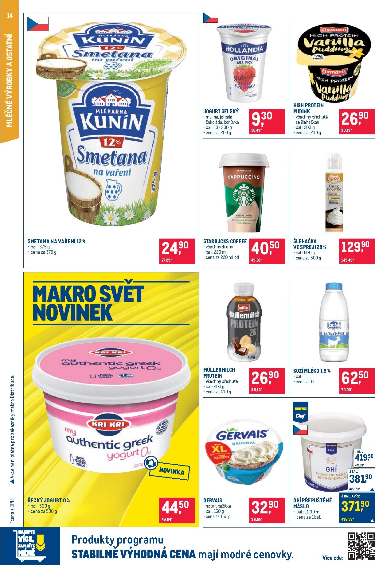makro - Aktuální Makro - Pro milovníky jídla leták platný od středy 08.04.2026 do úterý 21.04.2026 - page: 14