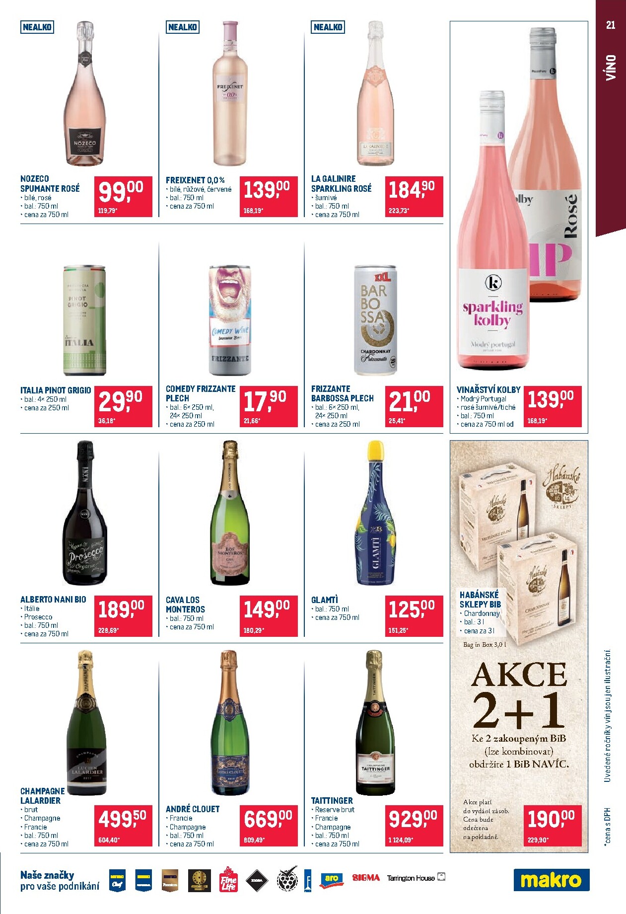 makro - Aktuální Makro - Pro milovníky jídla leták platný od středy 08.04.2026 do úterý 21.04.2026 - page: 21