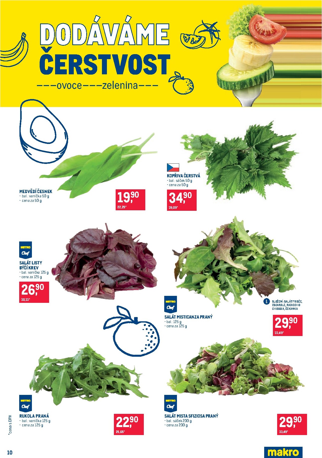 makro - Aktuální Makro - Pro milovníky jídla leták platný od středy 08.04.2026 do úterý 21.04.2026 - page: 10