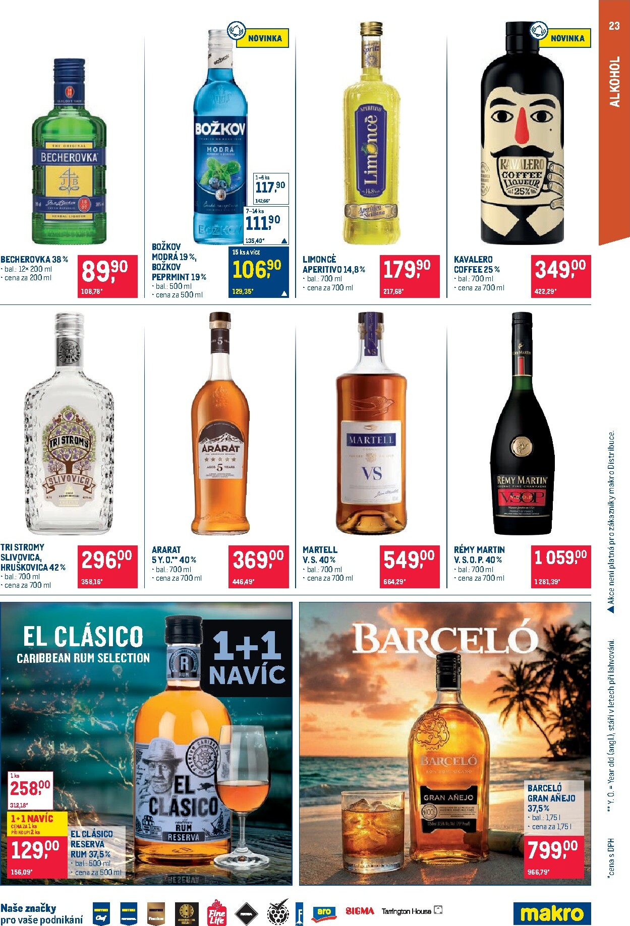 makro - Aktuální Makro - Pro milovníky jídla leták platný od středy 08.04.2026 do úterý 21.04.2026 - page: 23
