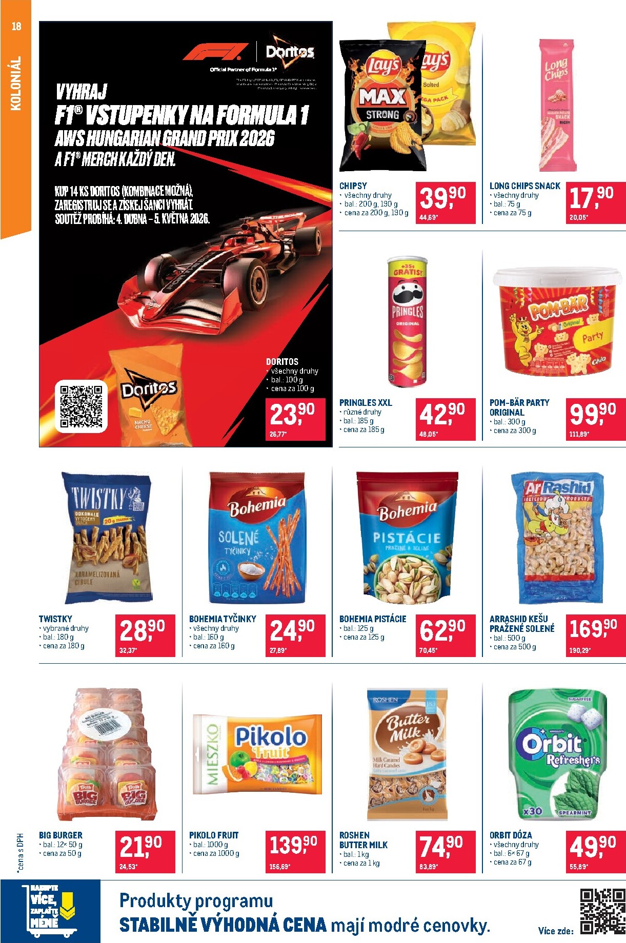 makro - Aktuální Makro - Pro milovníky jídla leták platný od středy 08.04.2026 do úterý 21.04.2026 - page: 18