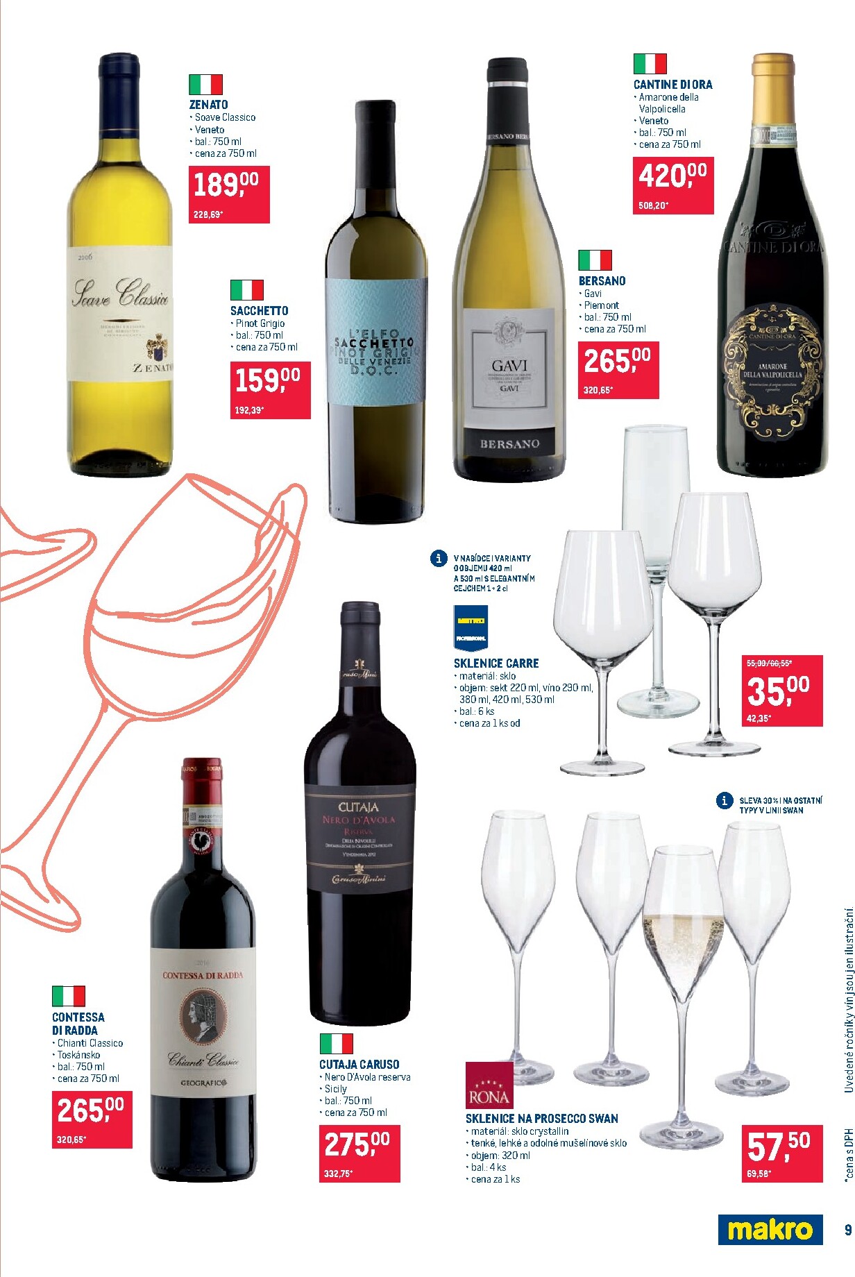 makro - Aktuální Makro - Pro milovníky jídla leták platný od středy 08.04.2026 do úterý 21.04.2026 - page: 9