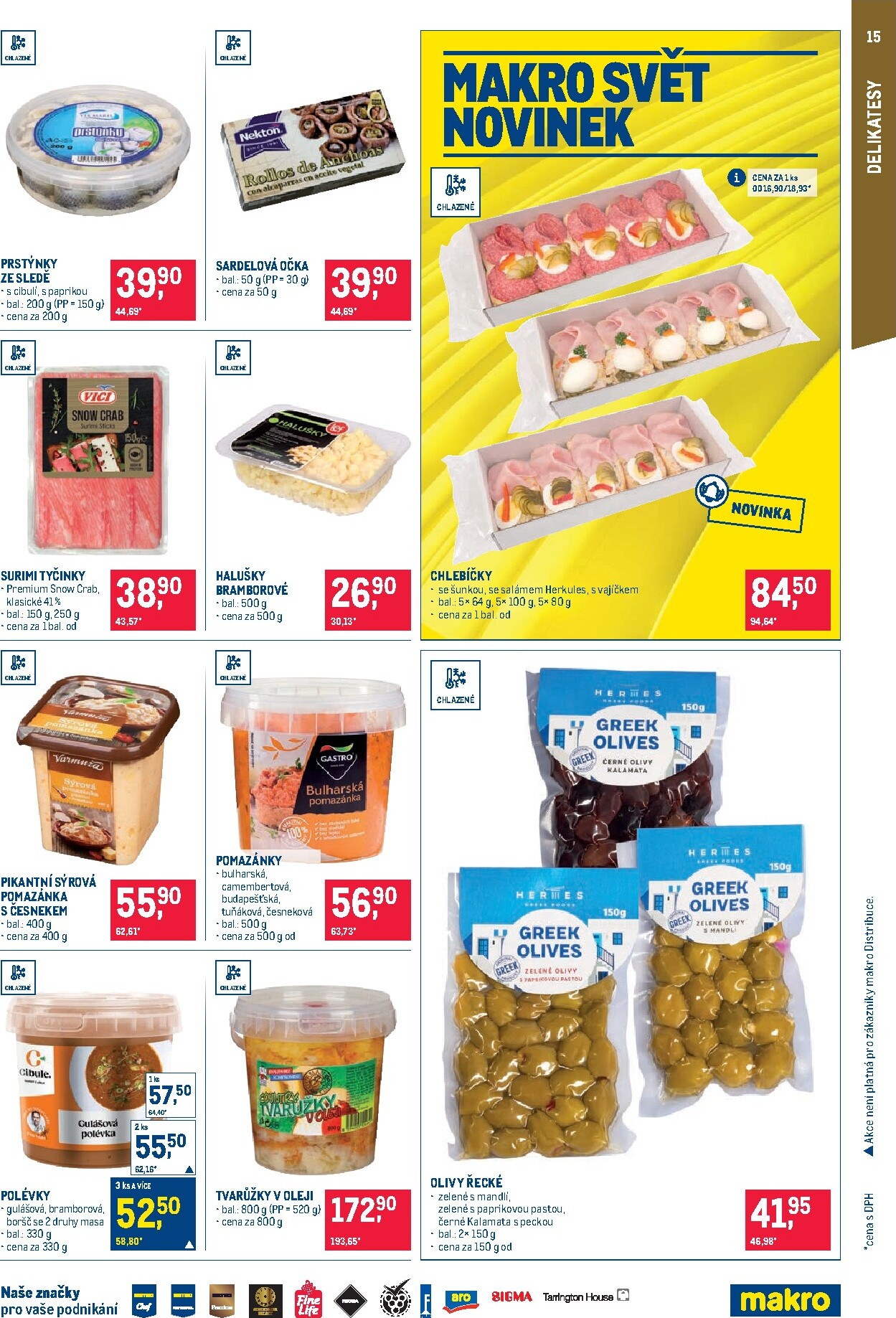 makro - Aktuální Makro - Pro milovníky jídla leták platný od středy 08.04.2026 do úterý 21.04.2026 - page: 15