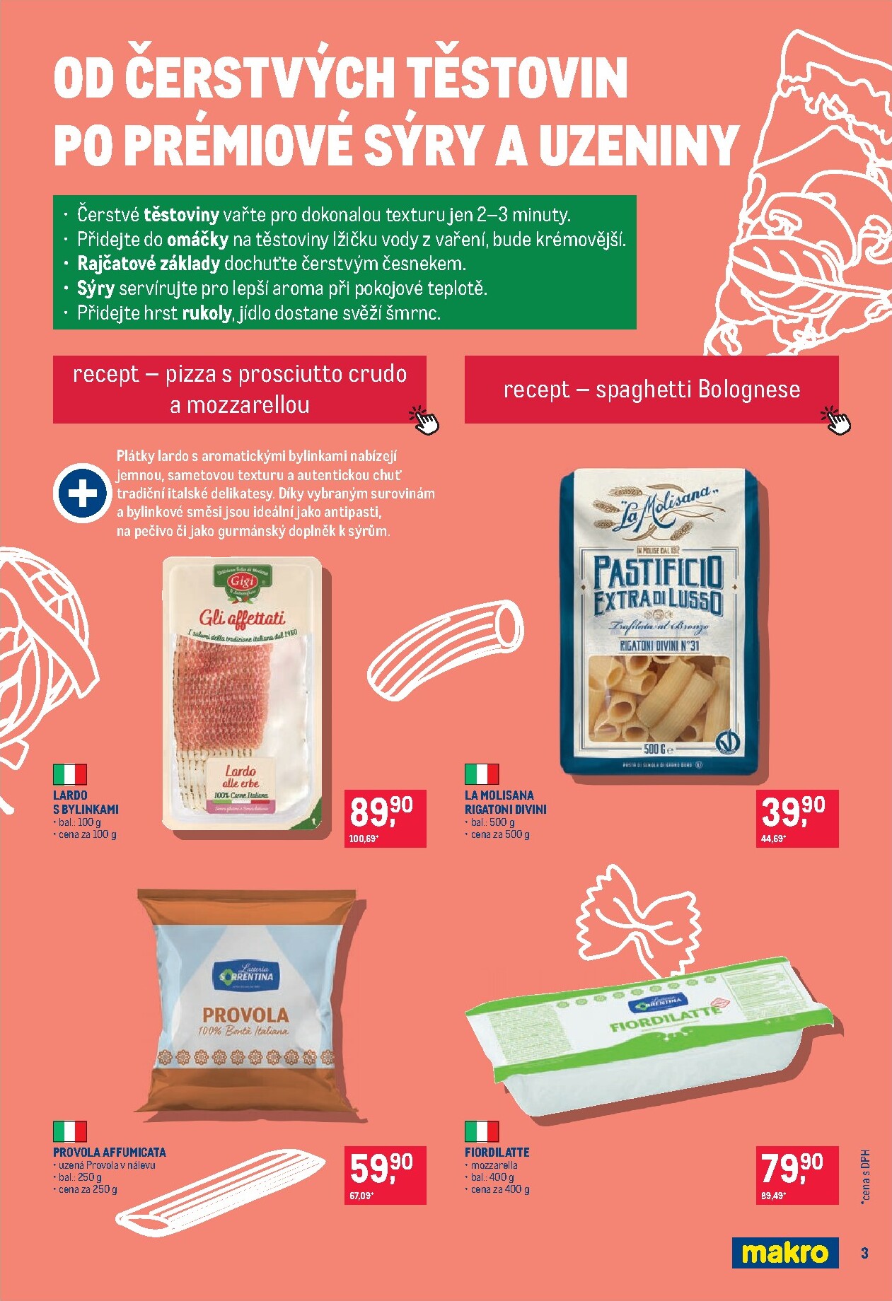 makro - Aktuální Makro - Pro milovníky jídla leták platný od středy 08.04.2026 do úterý 21.04.2026 - page: 3