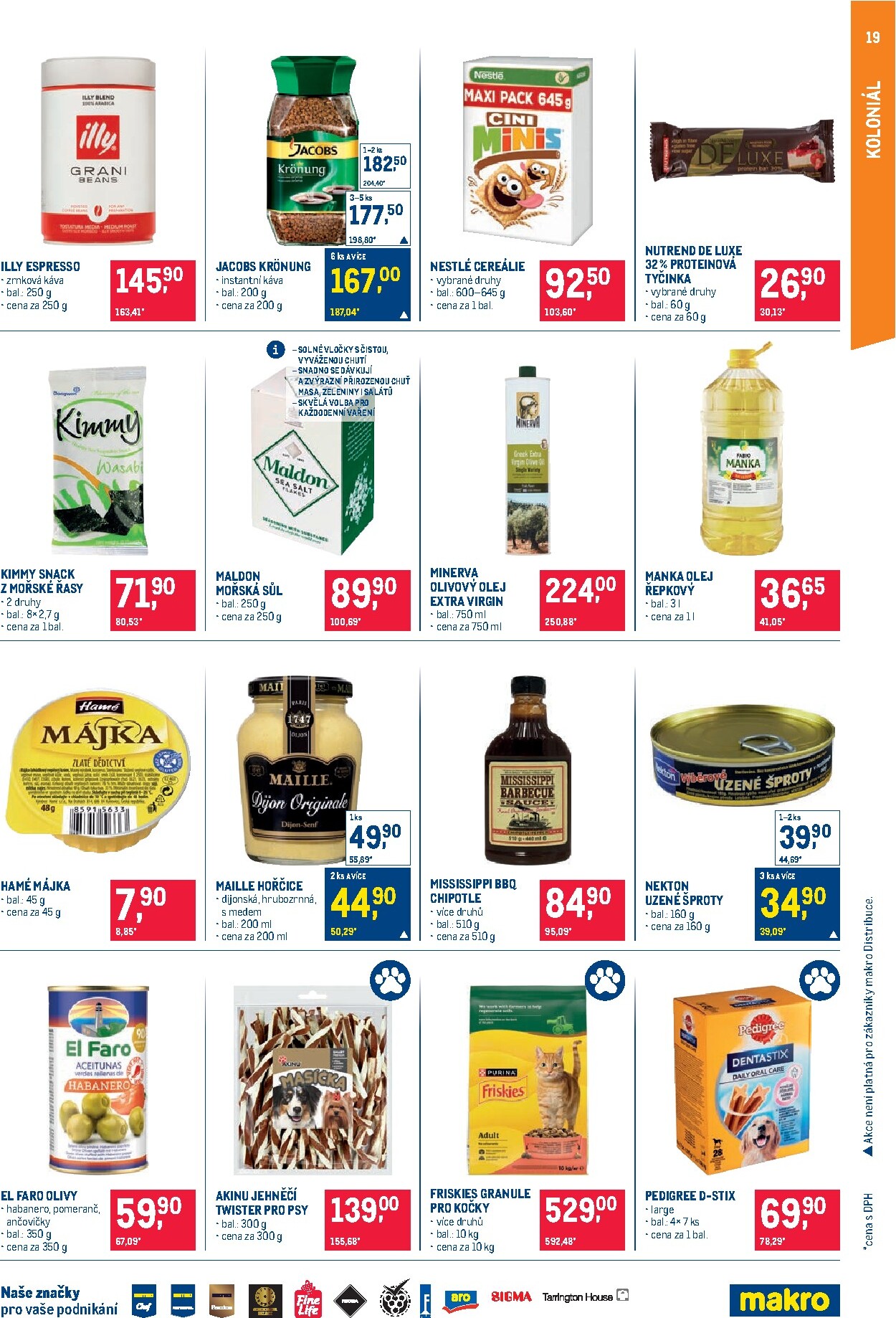 makro - Aktuální Makro - Pro milovníky jídla leták platný od středy 08.04.2026 do úterý 21.04.2026 - page: 19
