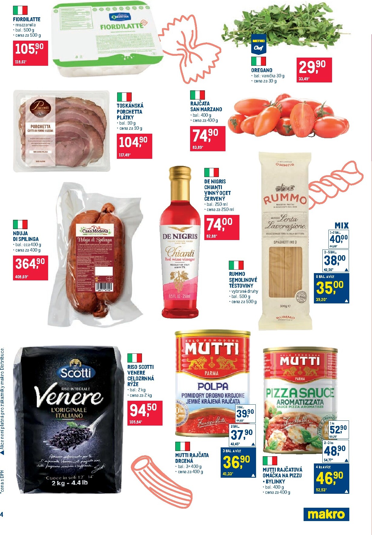 makro - Aktuální Makro - Pro milovníky jídla leták platný od středy 08.04.2026 do úterý 21.04.2026 - page: 4