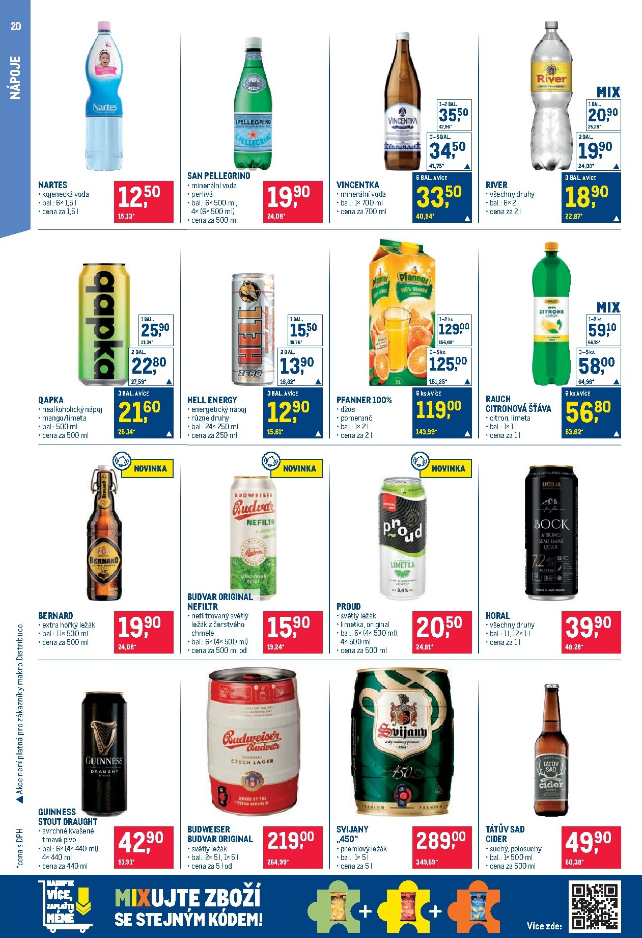 makro - Aktuální Makro - Pro milovníky jídla leták platný od středy 08.04.2026 do úterý 21.04.2026 - page: 20