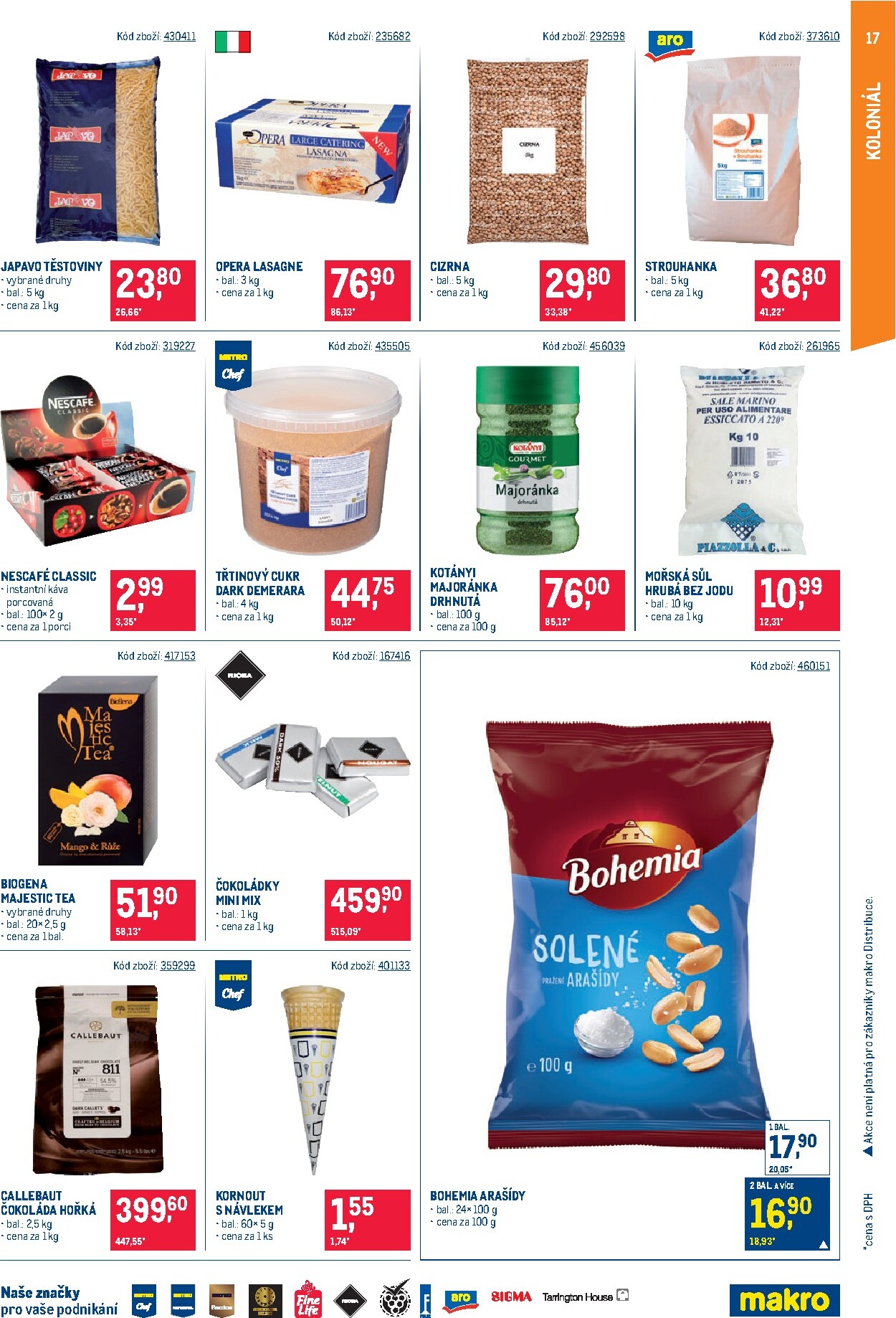 makro - Aktuální Makro - Gastronomie leták platný od středy 08.04.2026 do úterý 21.04.2026 - page: 17