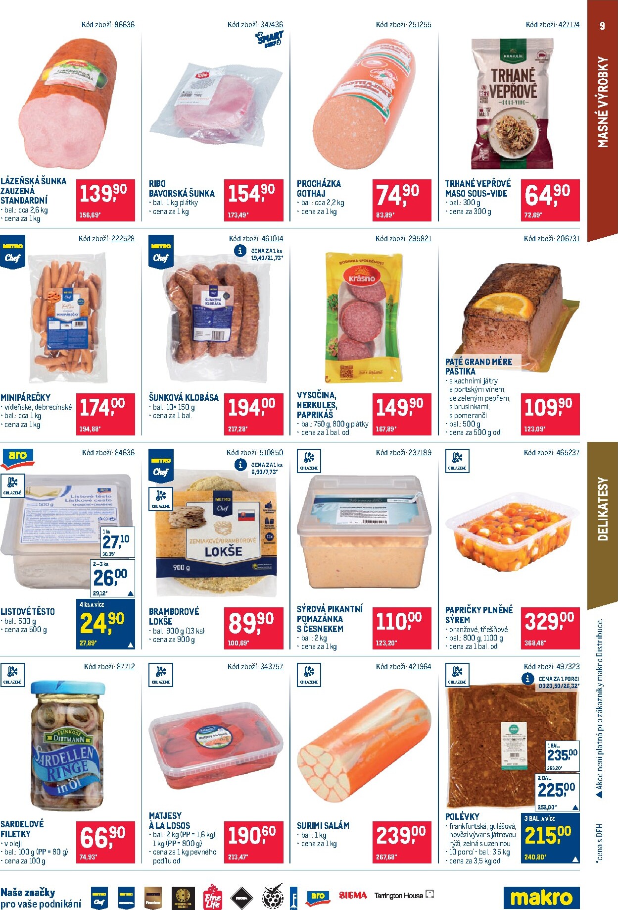 makro - Aktuální Makro - Gastronomie leták platný od středy 08.04.2026 do úterý 21.04.2026 - page: 9