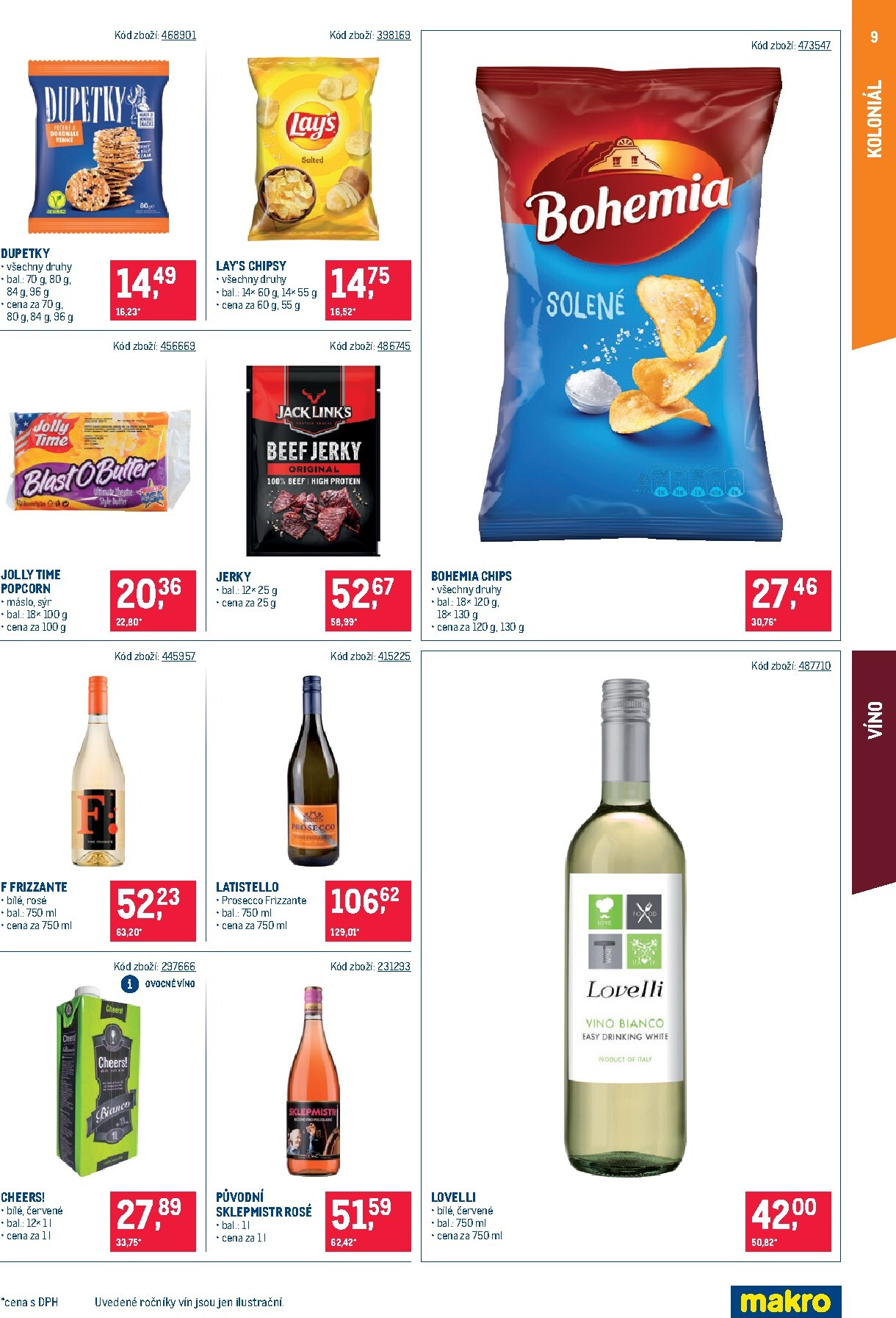 makro - Aktuální Makro - Maloobchod - Distribuce leták platný od úterý 07.04.2026 do pondělí 20.04.2026 - page: 9