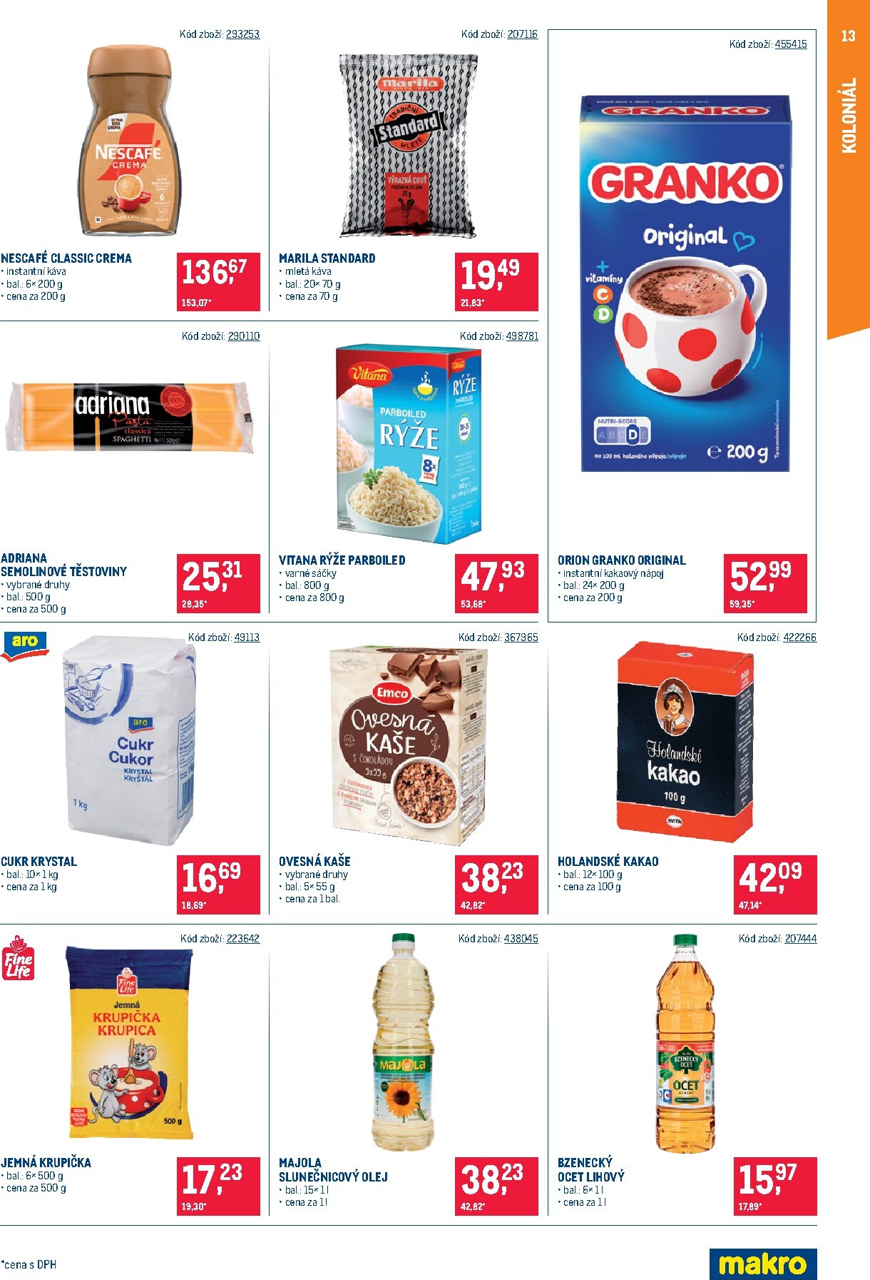 makro - Aktuální Makro - Maloobchod - Distribuce leták platný od úterý 07.04.2026 do pondělí 20.04.2026 - page: 13