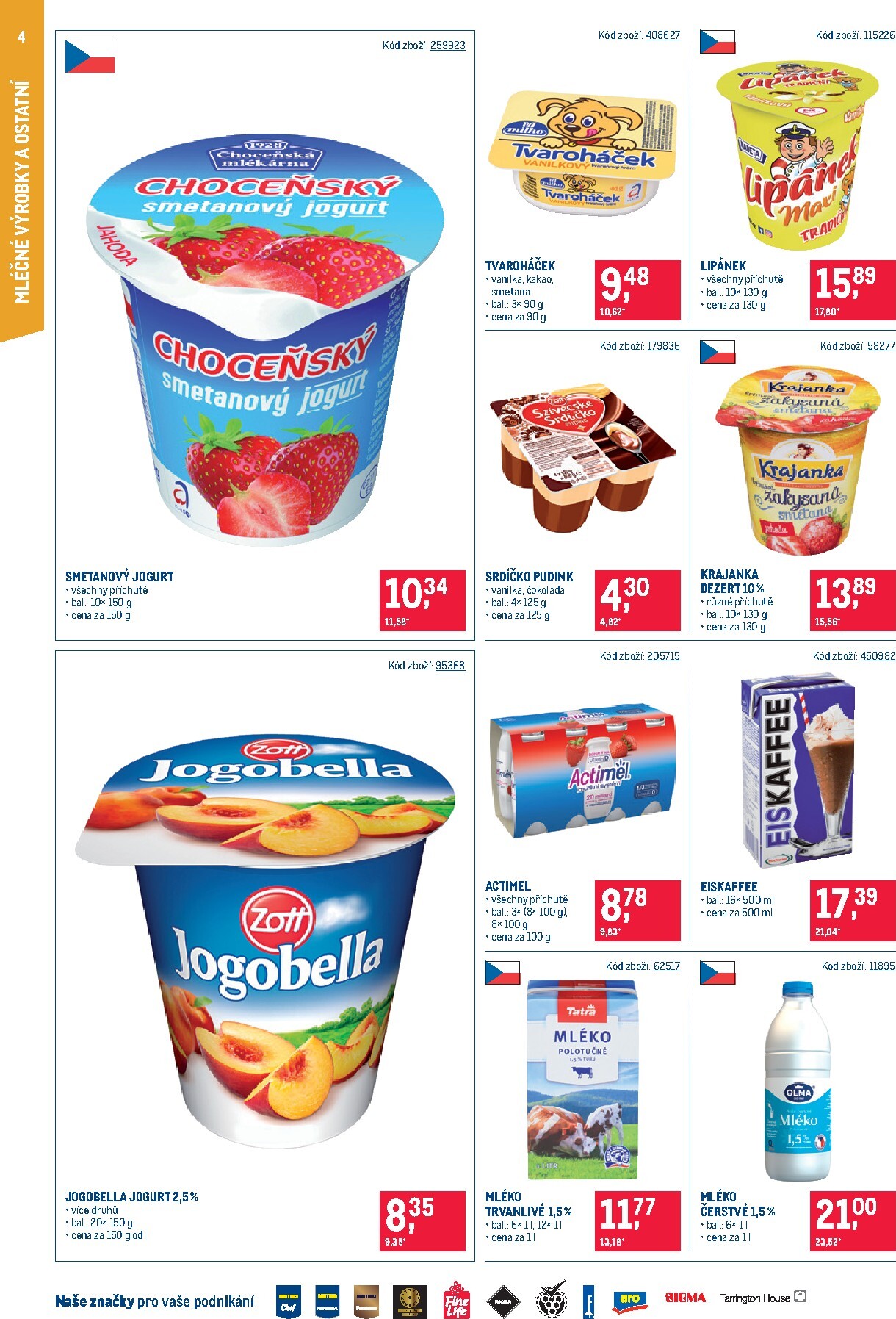 makro - Aktuální Makro - Maloobchod - Distribuce leták platný od úterý 07.04.2026 do pondělí 20.04.2026 - page: 4