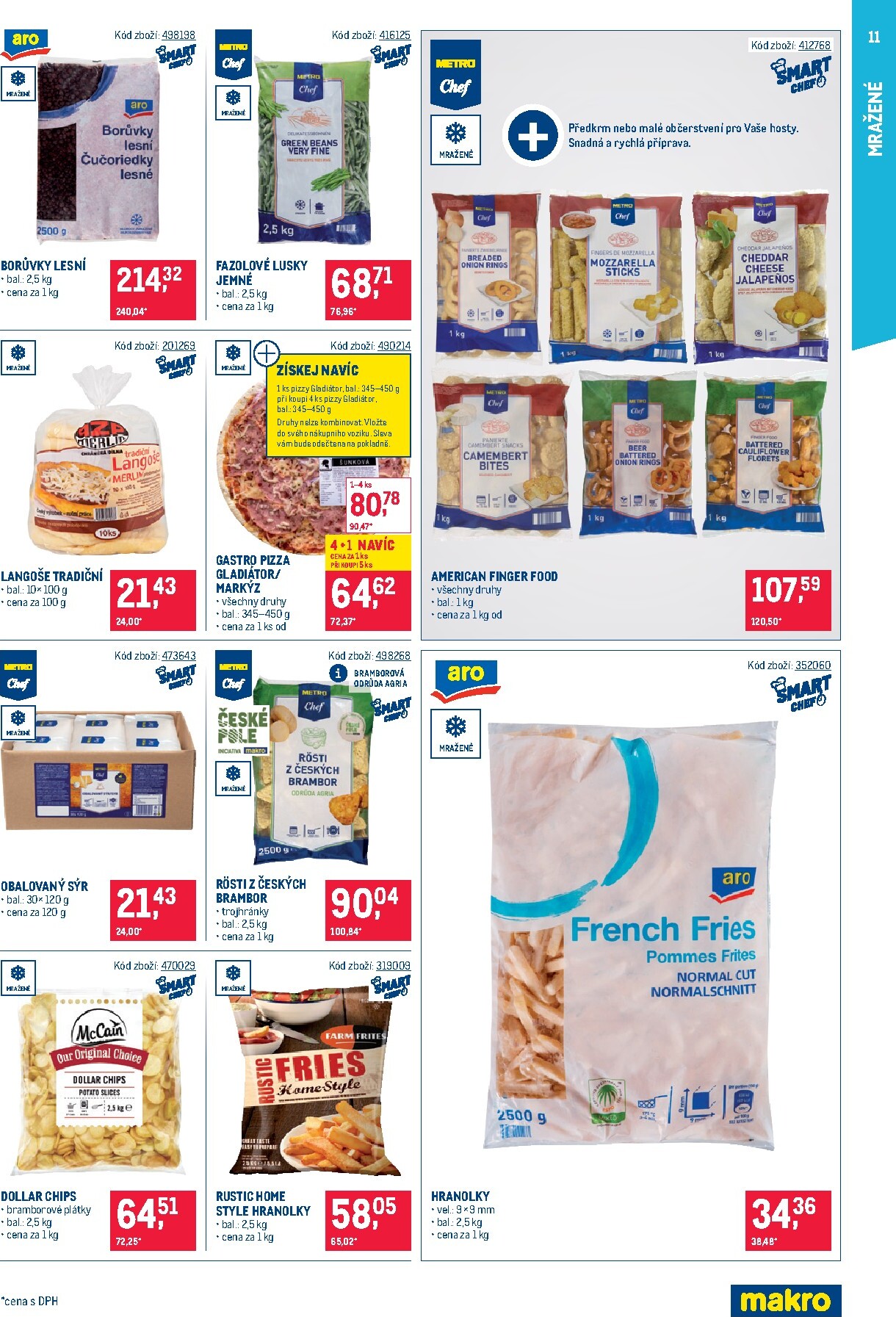 makro - Aktuální Makro - Gastronomie - Distribuce leták platný od úterý 07.04.2026 do pondělí 20.04.2026 - page: 11