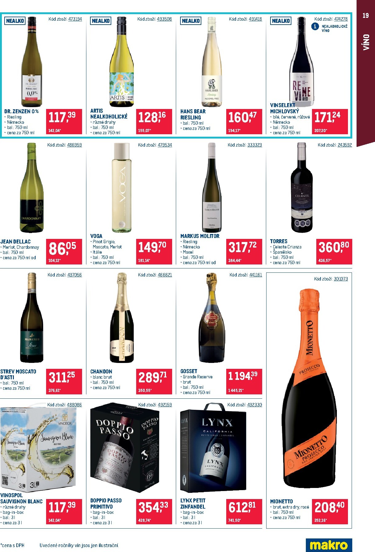 makro - Aktuální Makro - Gastronomie - Distribuce leták platný od úterý 07.04.2026 do pondělí 20.04.2026 - page: 19