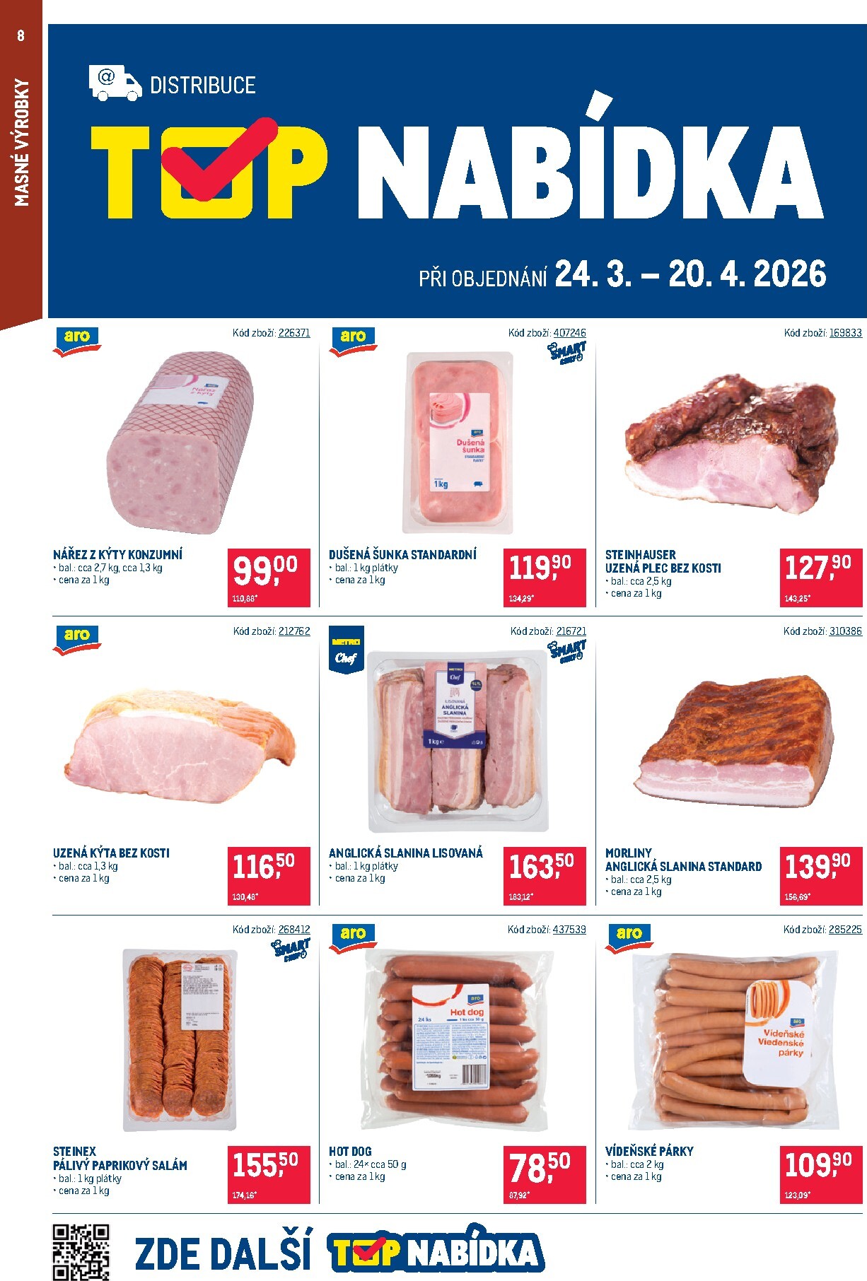 makro - Aktuální Makro - Gastronomie - Distribuce leták platný od úterý 07.04.2026 do pondělí 20.04.2026 - page: 8