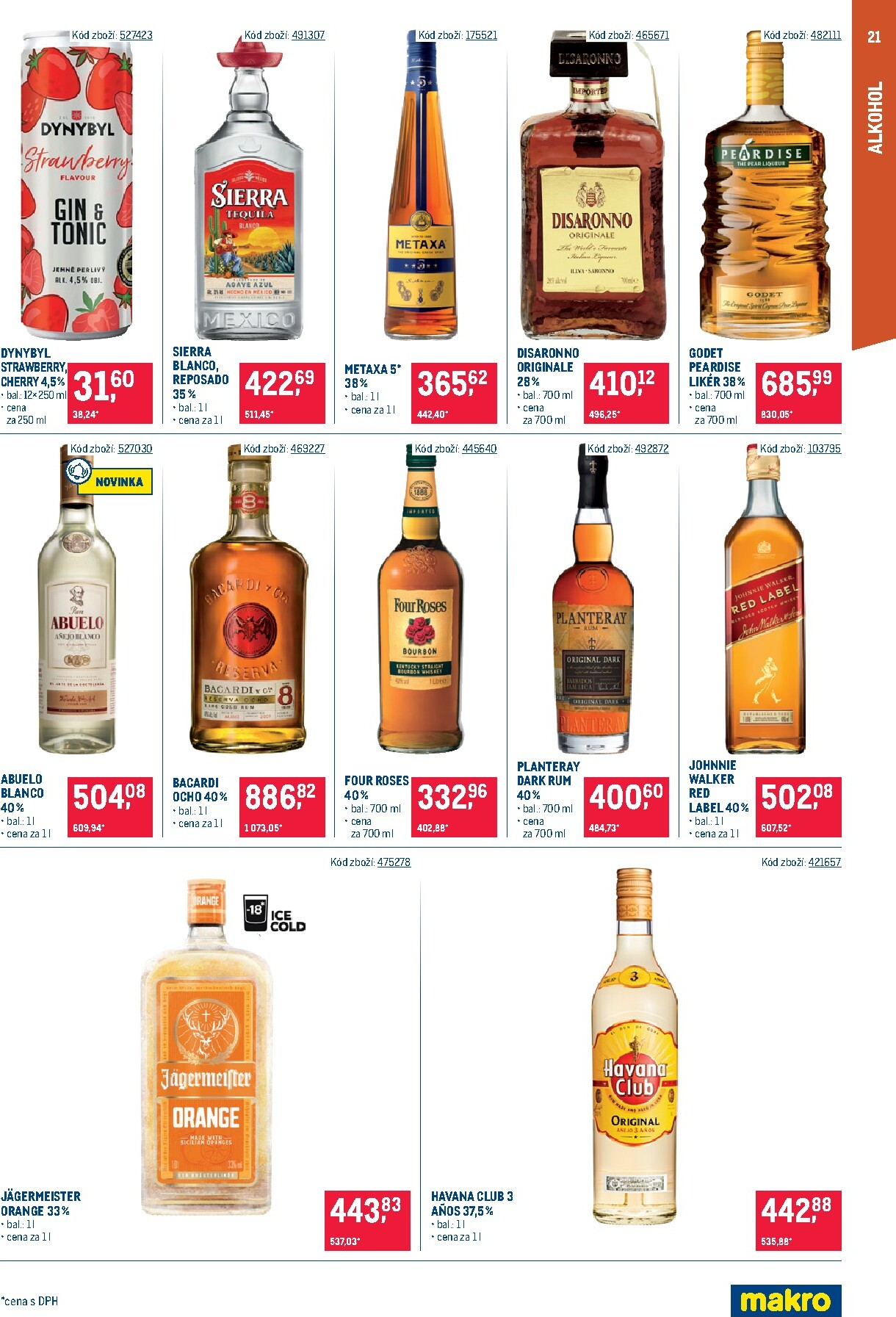 makro - Aktuální Makro - Gastronomie - Distribuce leták platný od úterý 07.04.2026 do pondělí 20.04.2026 - page: 21