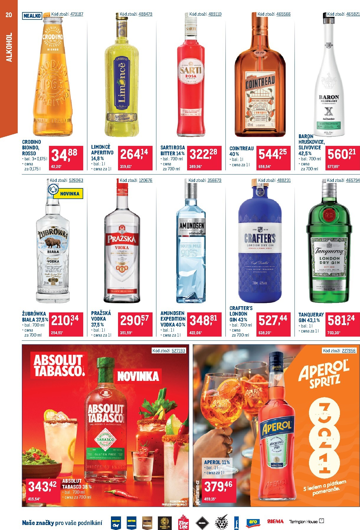 makro - Aktuální Makro - Gastronomie - Distribuce leták platný od úterý 07.04.2026 do pondělí 20.04.2026 - page: 20
