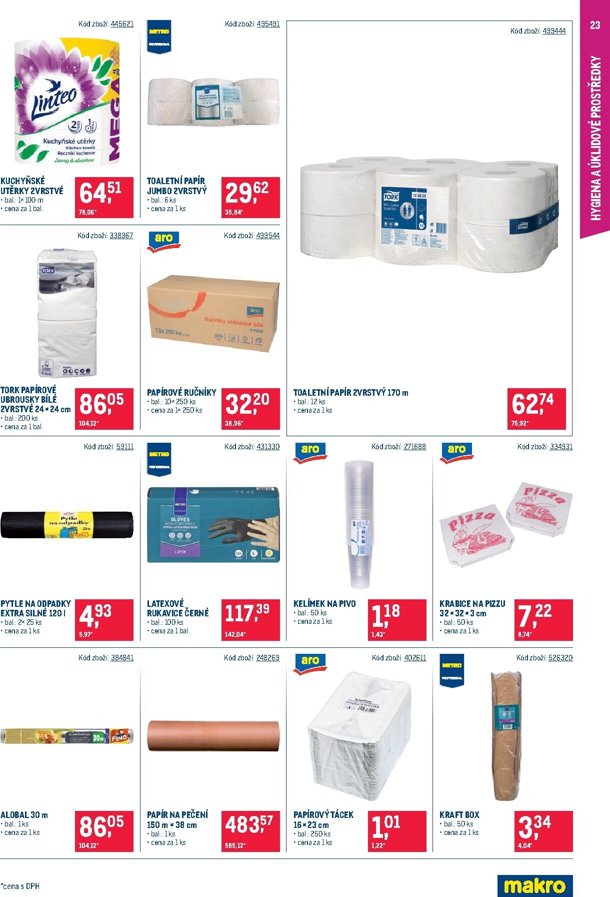 makro - Aktuální Makro - Gastronomie - Distribuce leták platný od úterý 07.04.2026 do pondělí 20.04.2026 - page: 23