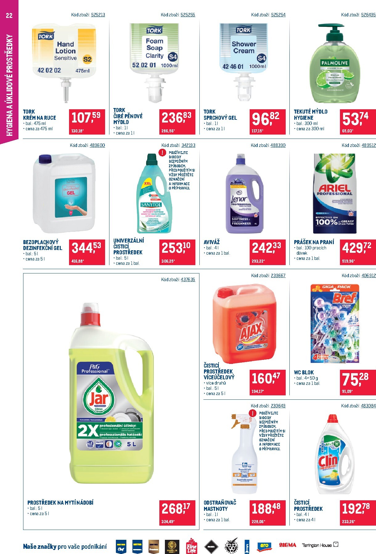 makro - Aktuální Makro - Gastronomie - Distribuce leták platný od úterý 07.04.2026 do pondělí 20.04.2026 - page: 22