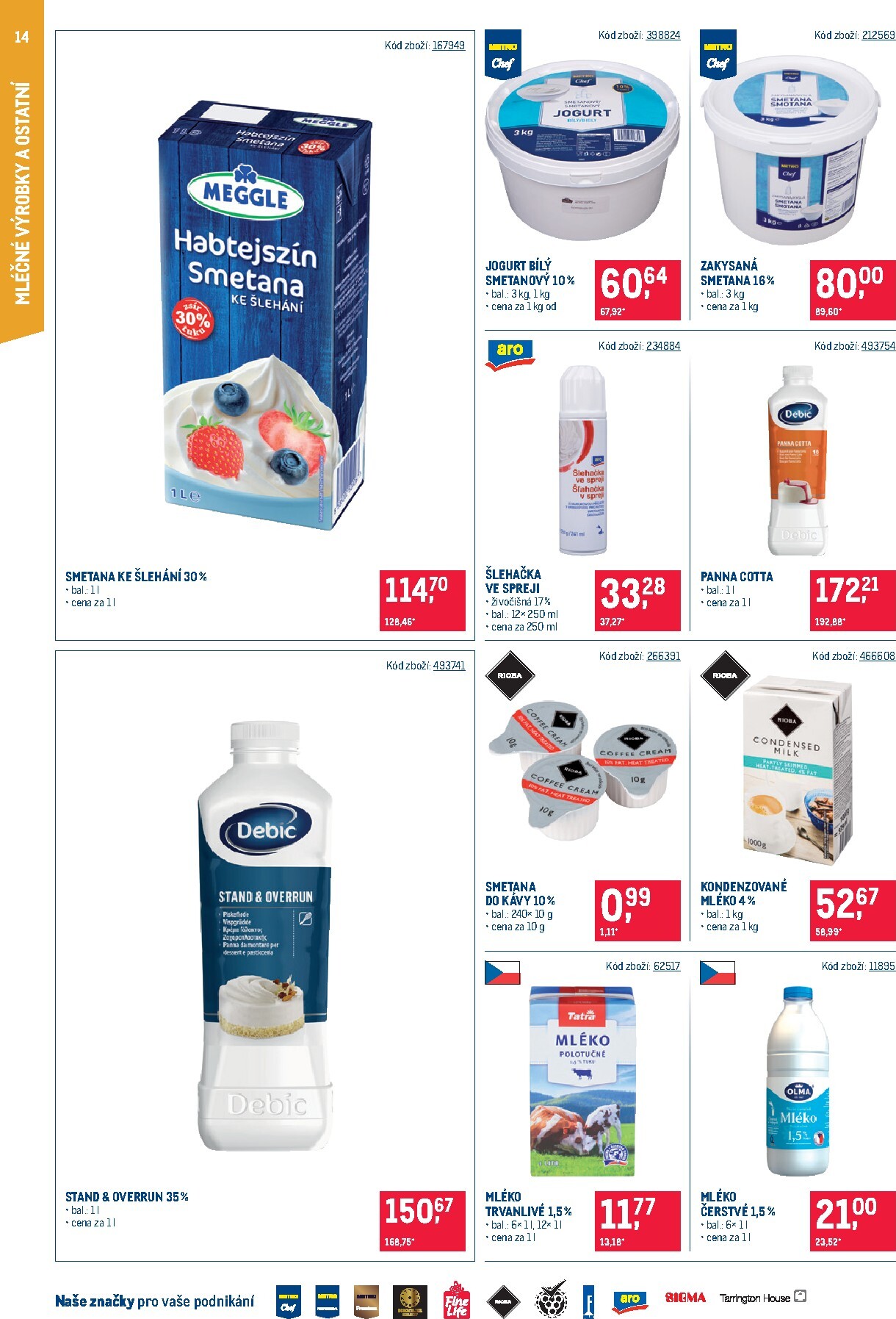 makro - Aktuální Makro - Gastronomie - Distribuce leták platný od úterý 07.04.2026 do pondělí 20.04.2026 - page: 14