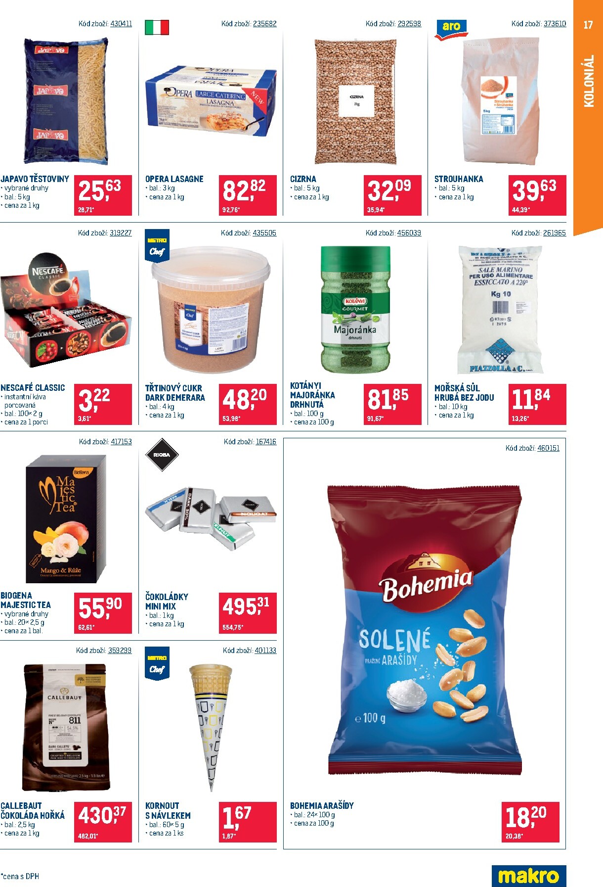 makro - Aktuální Makro - Gastronomie - Distribuce leták platný od úterý 07.04.2026 do pondělí 20.04.2026 - page: 17