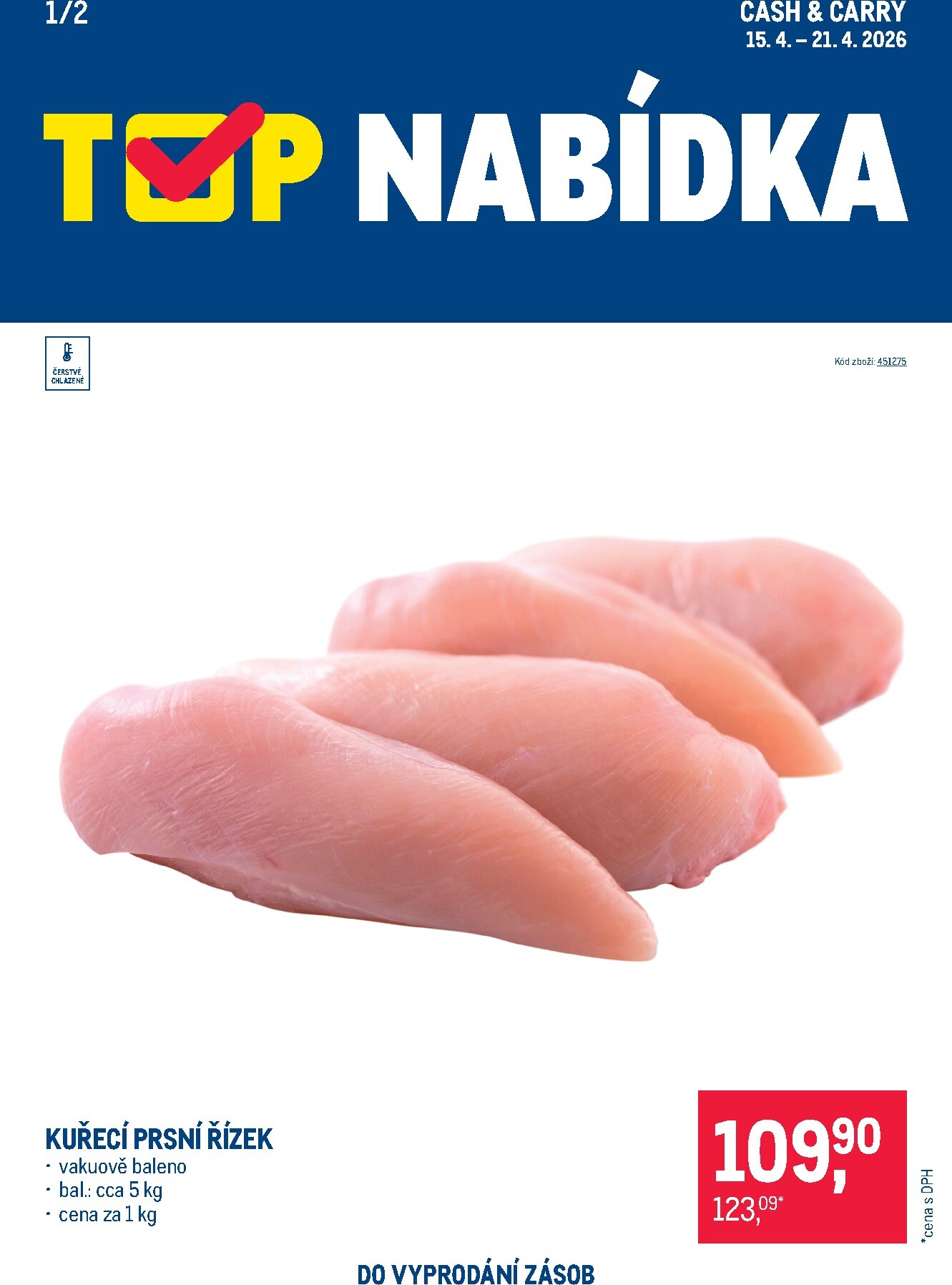 makro - Aktuální Makro - TOP maso leták platný od středy 15.04.2026 do úterý 21.04.2026 - page: 1