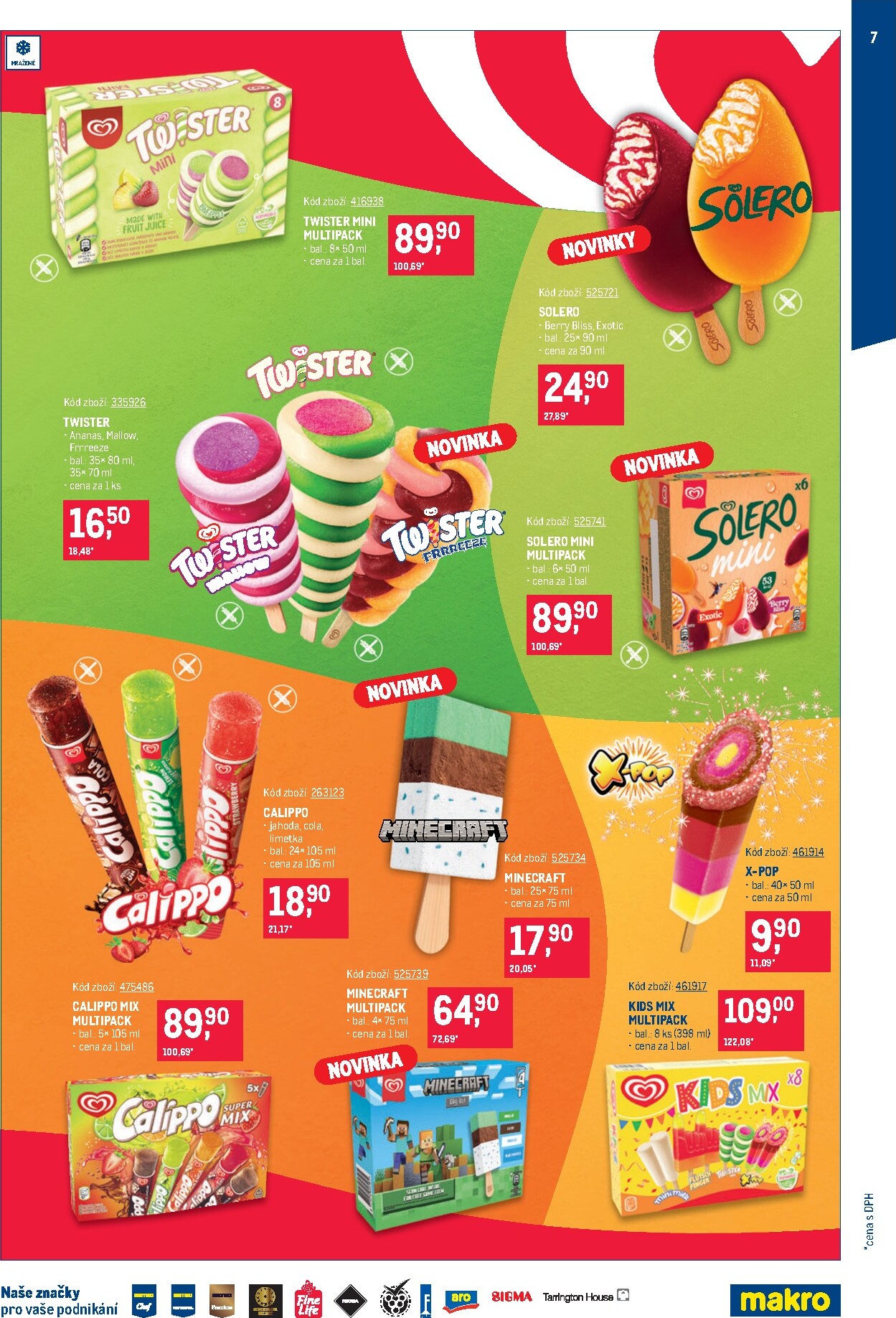 makro - Budoucí Makro - Zmrzliny leták platný od středy 22.04.2026 do úterý 19.05.2026 - page: 7