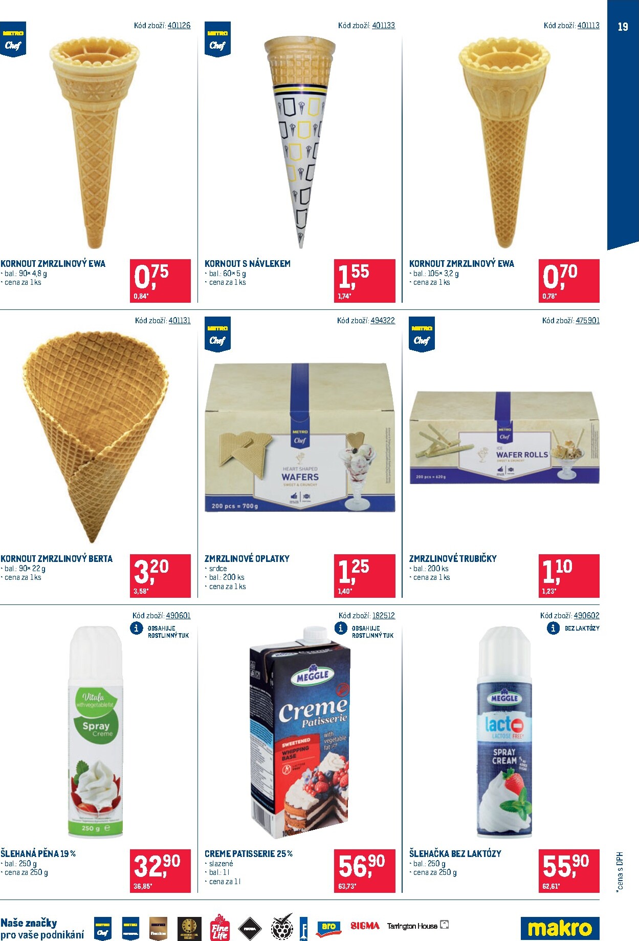 makro - Budoucí Makro - Zmrzliny leták platný od středy 22.04.2026 do úterý 19.05.2026 - page: 19