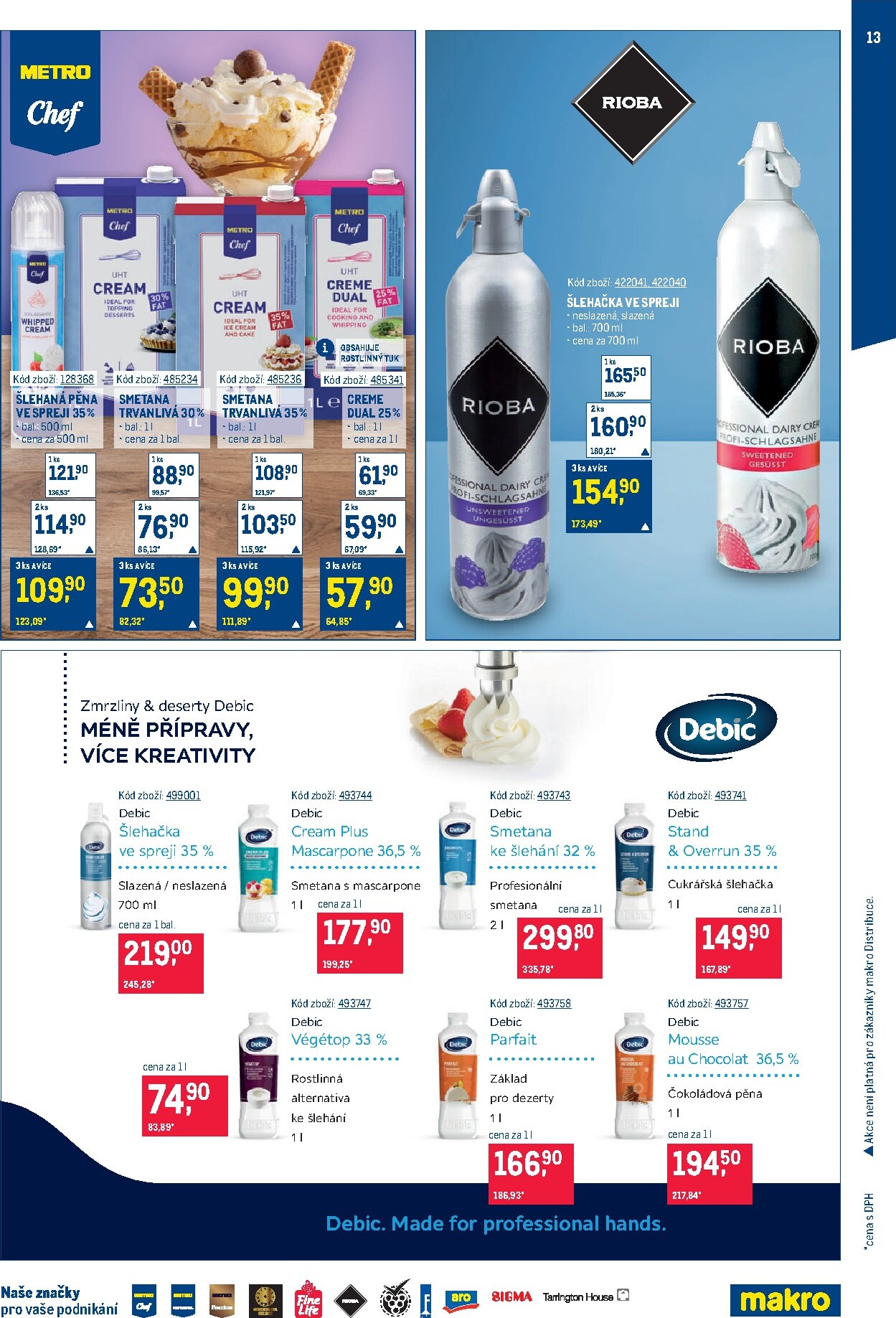 makro - Budoucí Makro - Zmrzliny leták platný od středy 22.04.2026 do úterý 19.05.2026 - page: 13