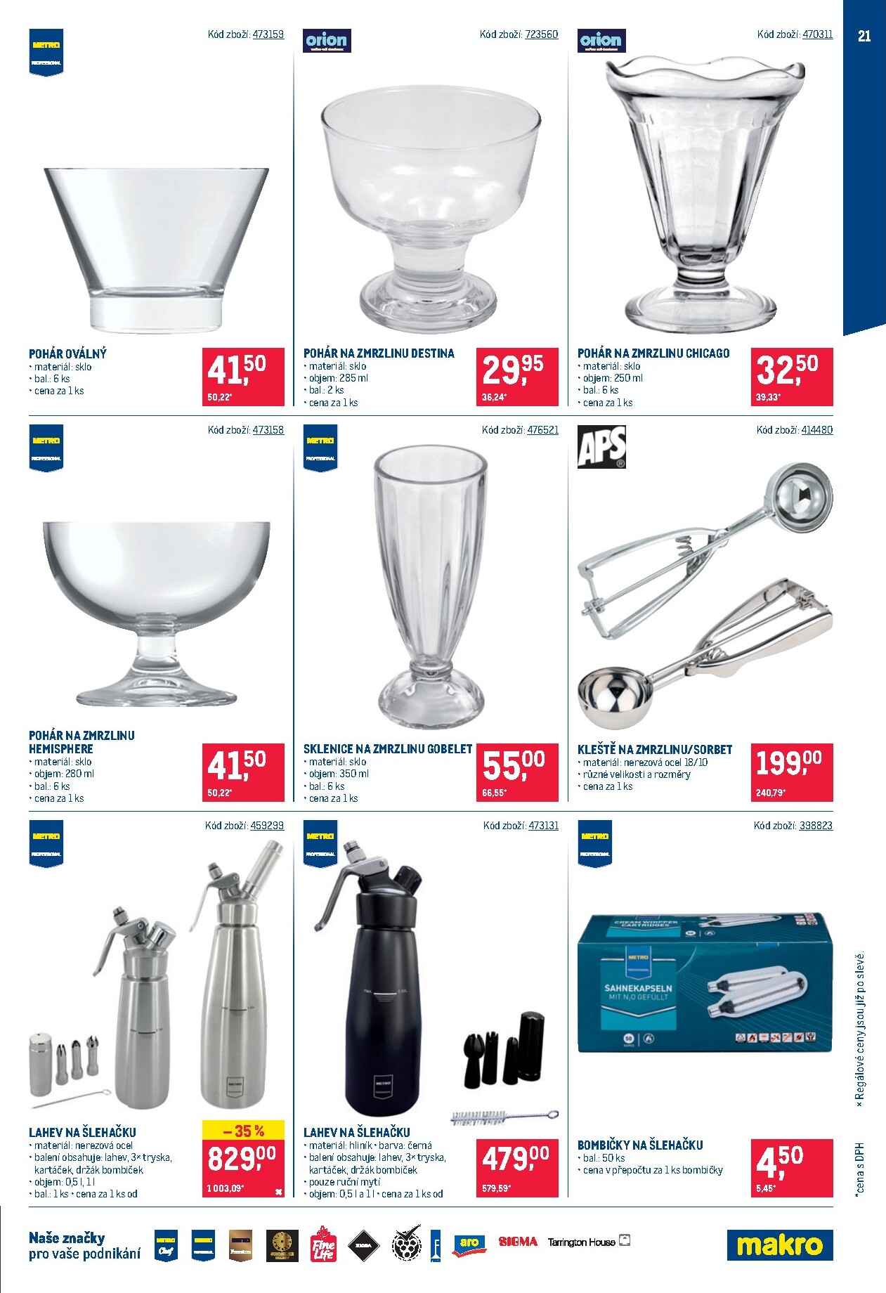 makro - Budoucí Makro - Zmrzliny leták platný od středy 22.04.2026 do úterý 19.05.2026 - page: 21