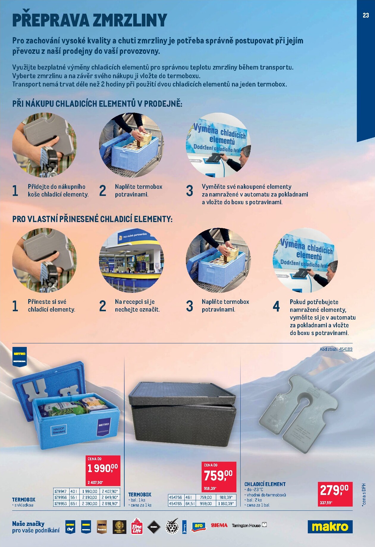 makro - Budoucí Makro - Zmrzliny leták platný od středy 22.04.2026 do úterý 19.05.2026 - page: 23