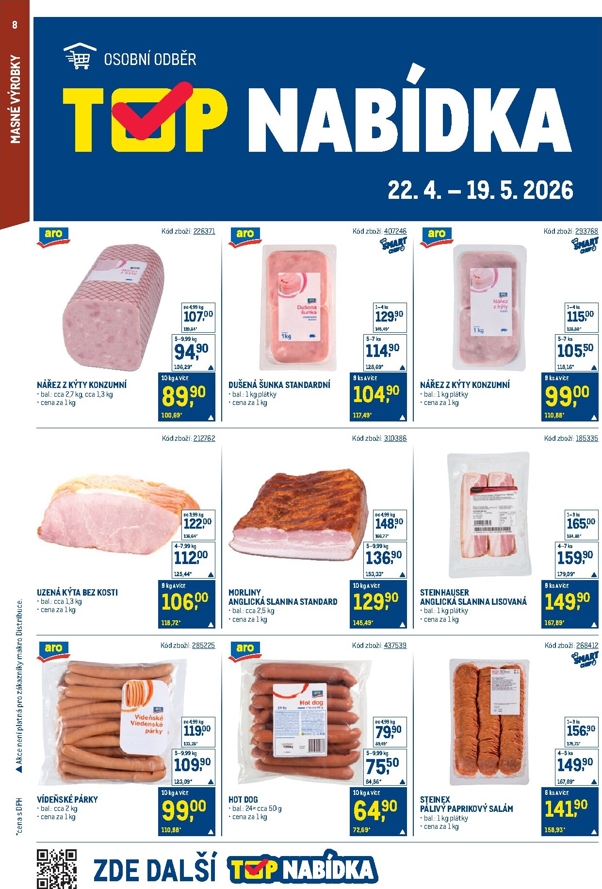 makro - Budoucí Makro - Gastronomie leták platný od středy 22.04.2026 do úterý 05.05.2026 - page: 8