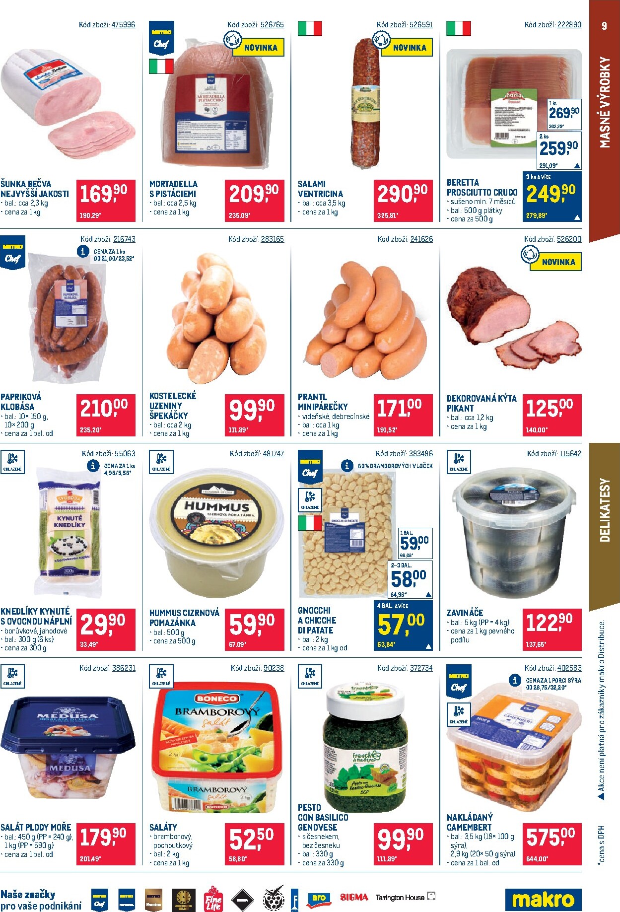 makro - Budoucí Makro - Gastronomie leták platný od středy 22.04.2026 do úterý 05.05.2026 - page: 9